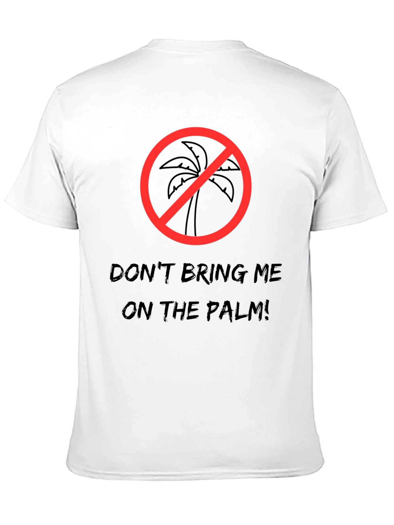 Dont Bring Me On The Palm Black T-Shirt