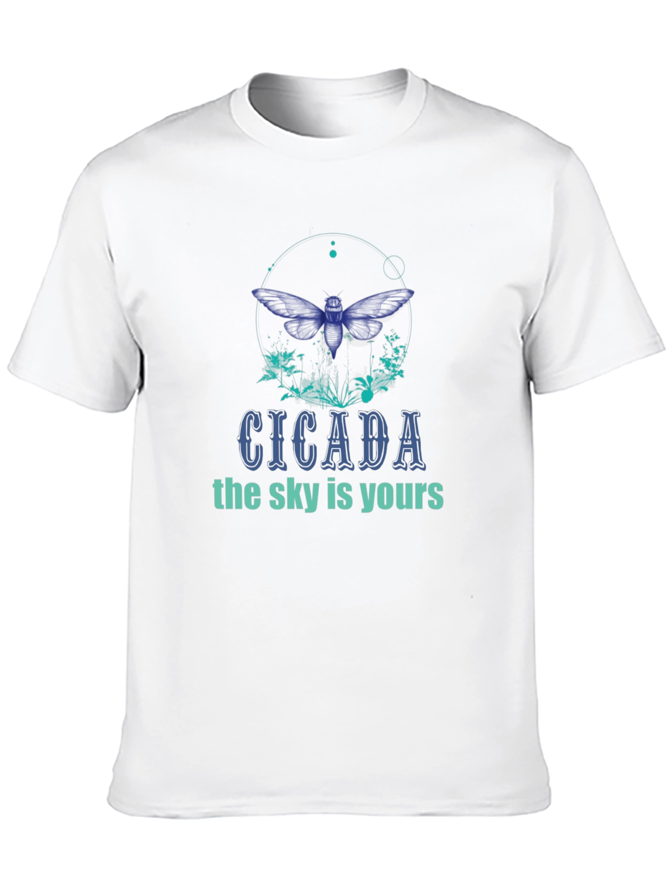 Cicada Graphic T-Shirt - The Sky Is Yours