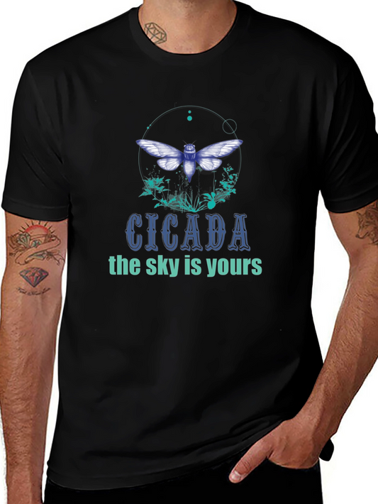 Cicada Graphic T-Shirt - The Sky Is Yours