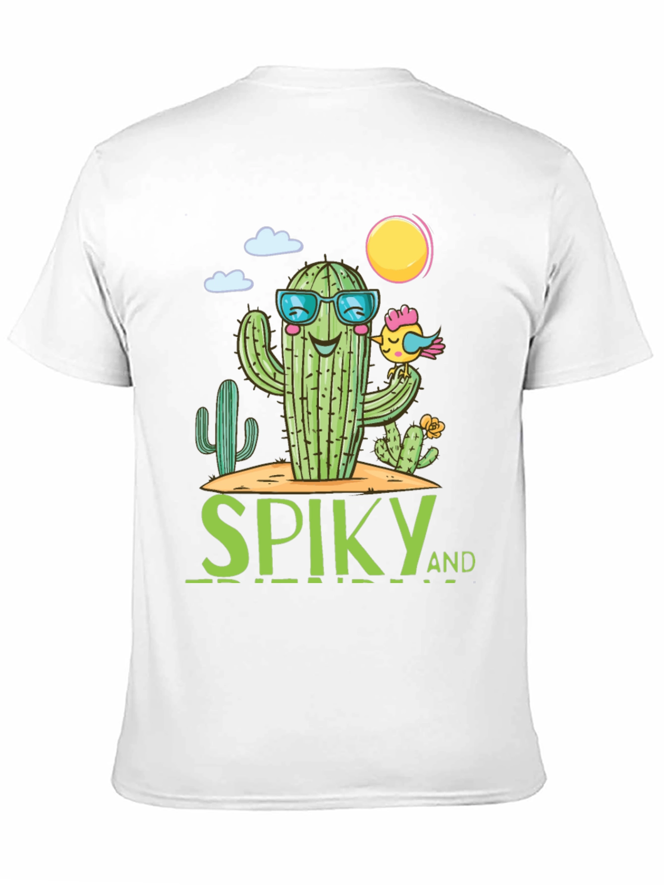 Spiky and Friends Cactus T-Shirt - Cool Summer Vibes!