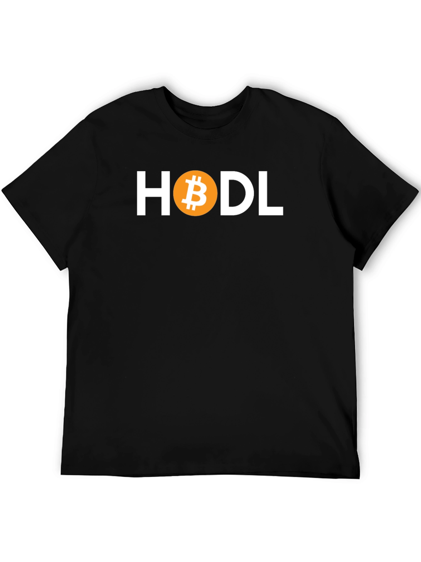 HODL Bitcoin Crypto T-Shirt - Black