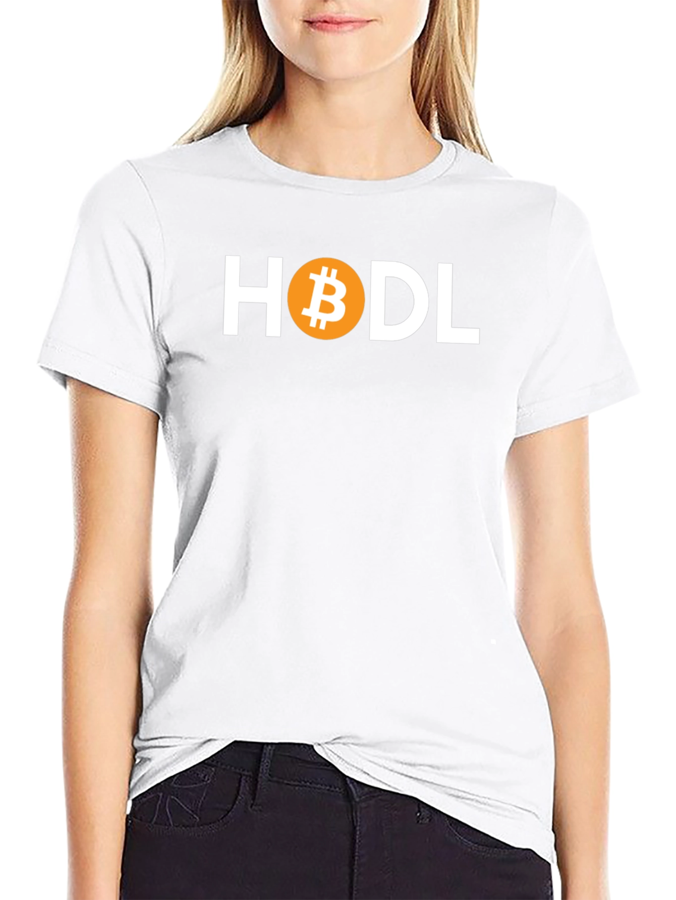 HODL Bitcoin Crypto T-Shirt - Black
