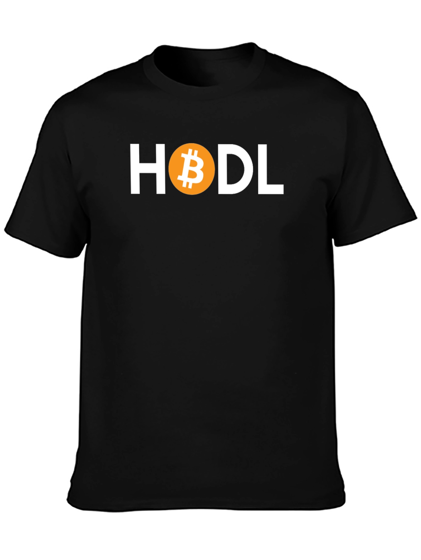 HODL Bitcoin Crypto T-Shirt - Black
