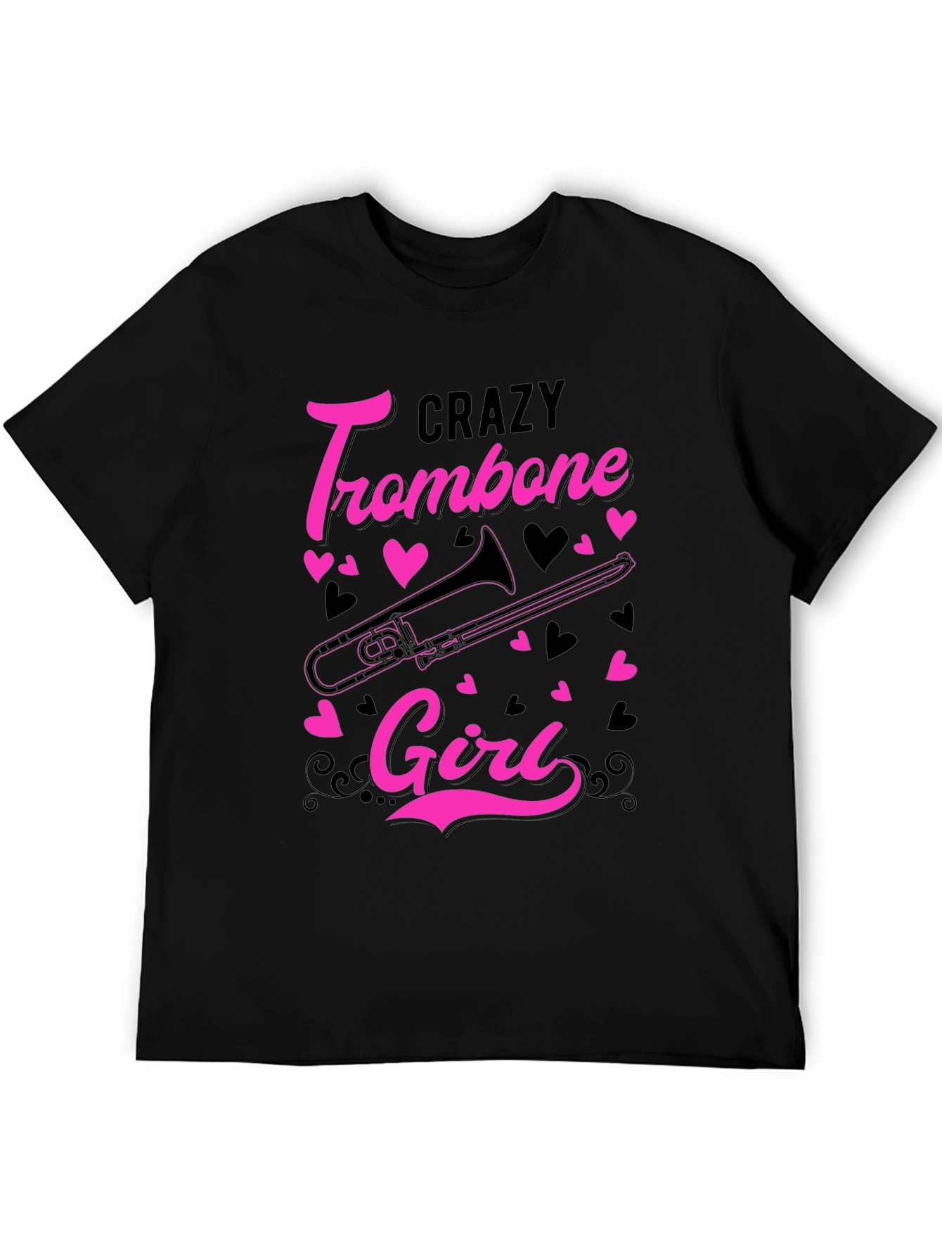 Crazy Trombone Girl T-Shirt