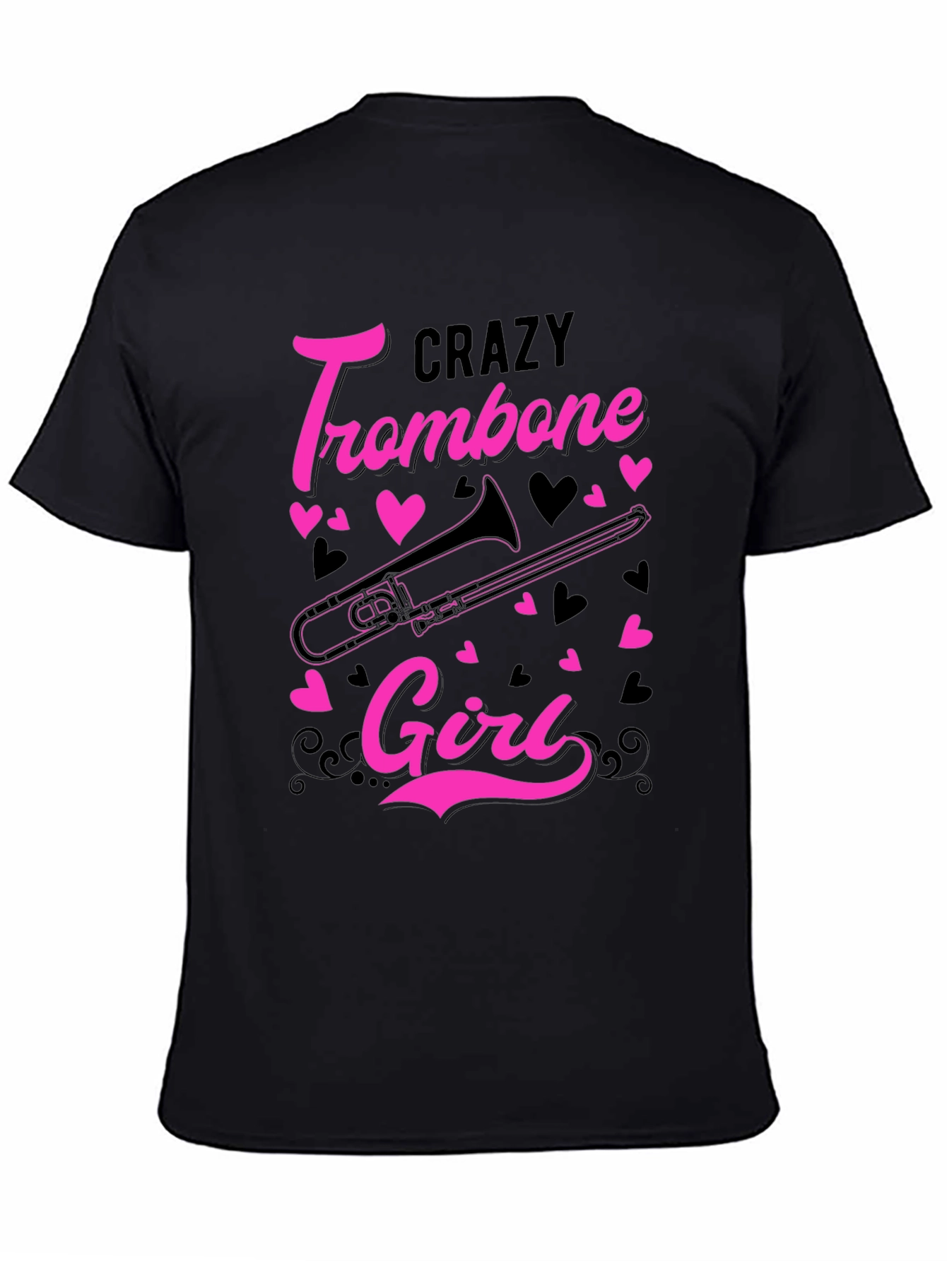 Crazy Trombone Girl T-Shirt