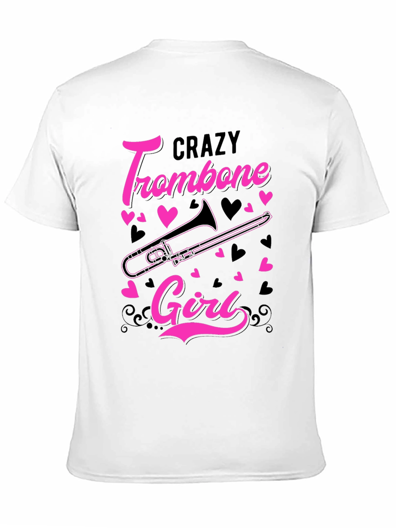 Crazy Trombone Girl T-Shirt