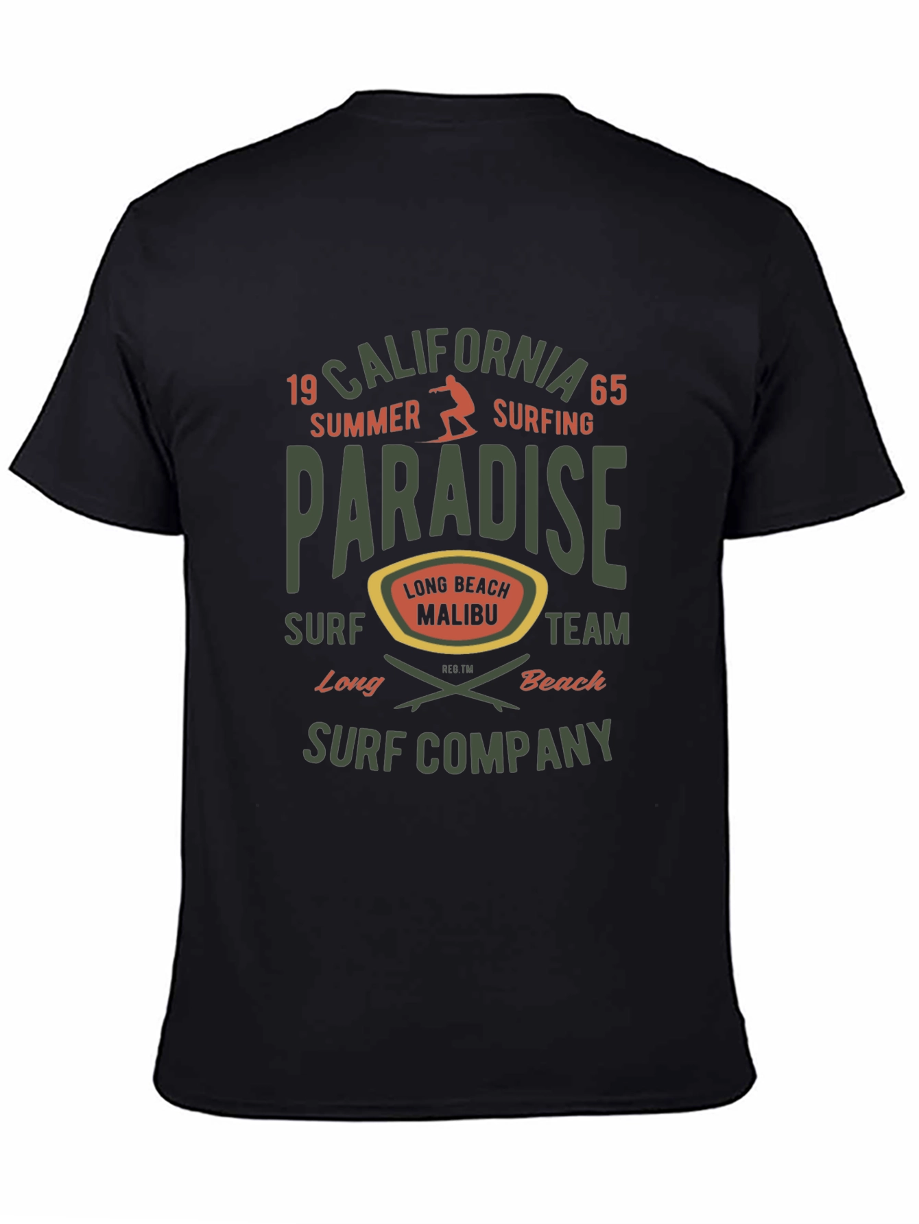 California Surf Paradise Graphic T-Shirt
