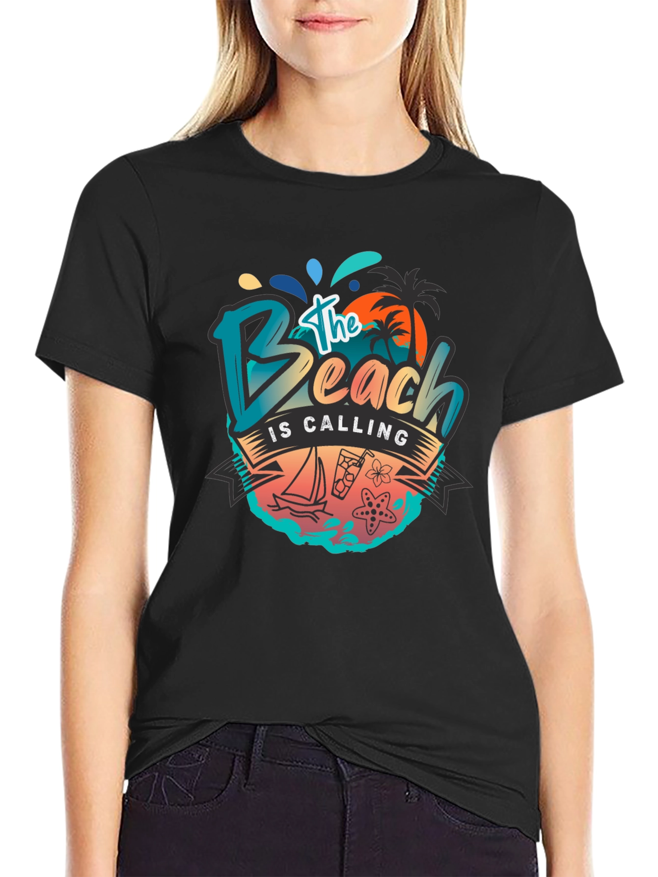 The Beach Is Calling T-Shirt - Summer Vibes
