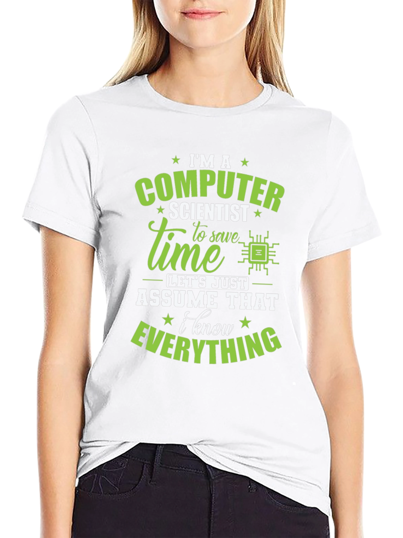Computer Scientist T-Shirt - I Know Everything