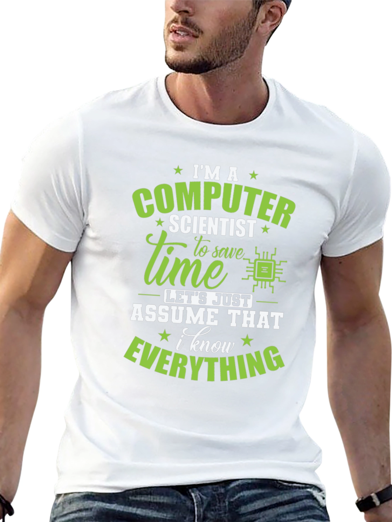 Computer Scientist T-Shirt - I Know Everything