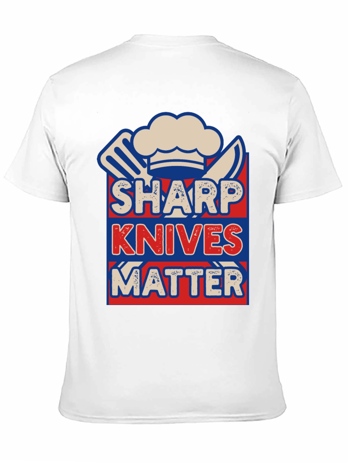 Sharp Knives Matter T-Shirt - Chef Graphic Tee