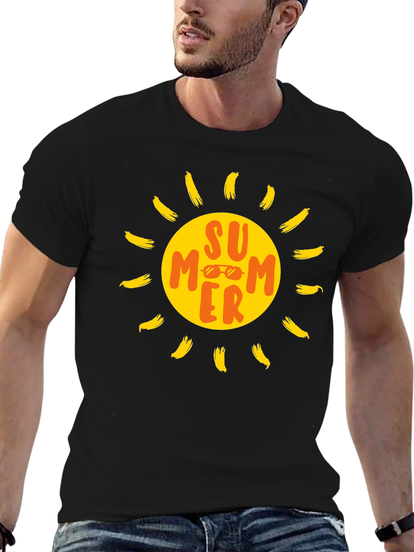 Summer Sun Graphic Tee - Stylish Unisex T-Shirt