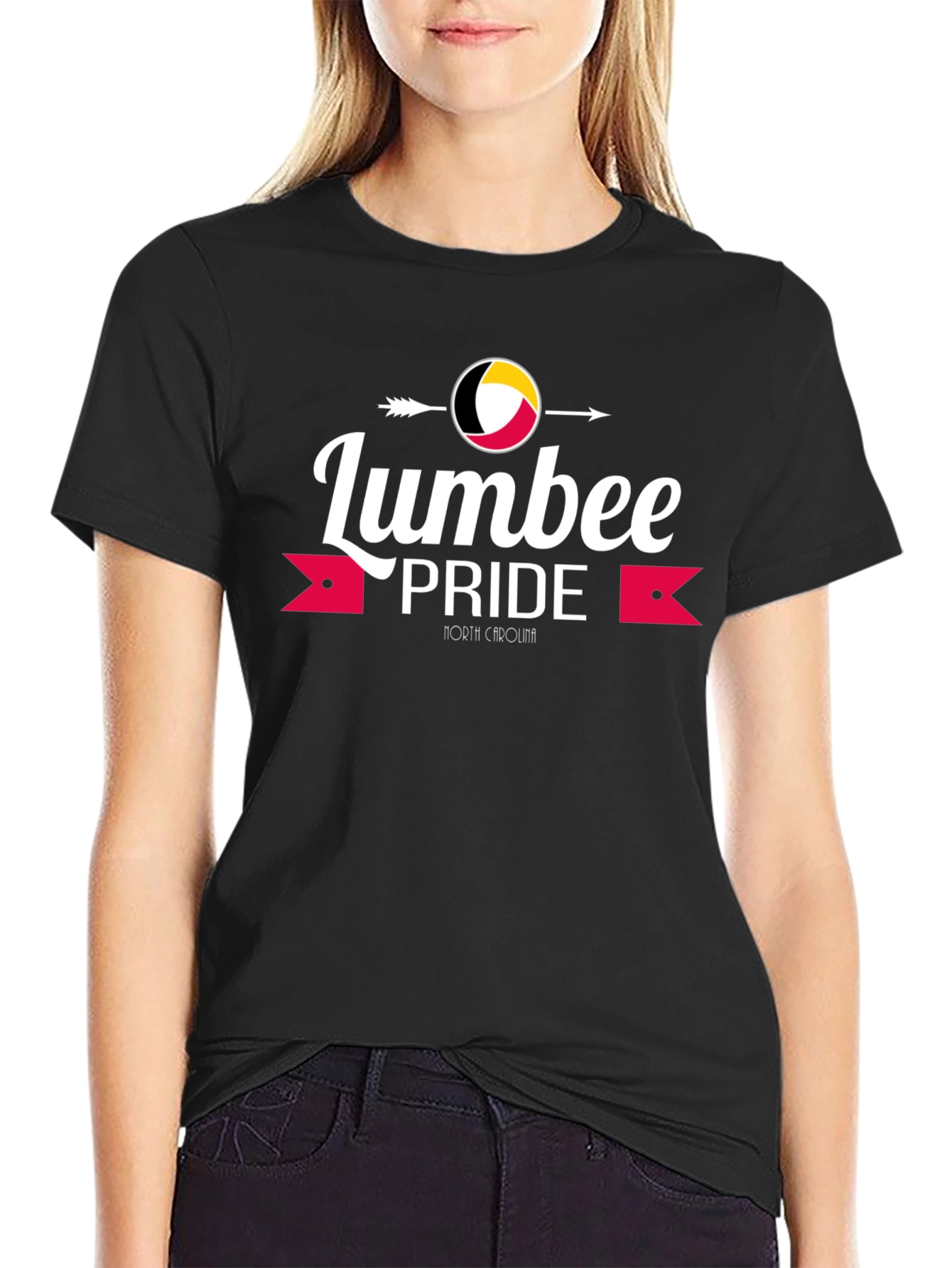 Lumbee Pride Graphic T-Shirt - Black