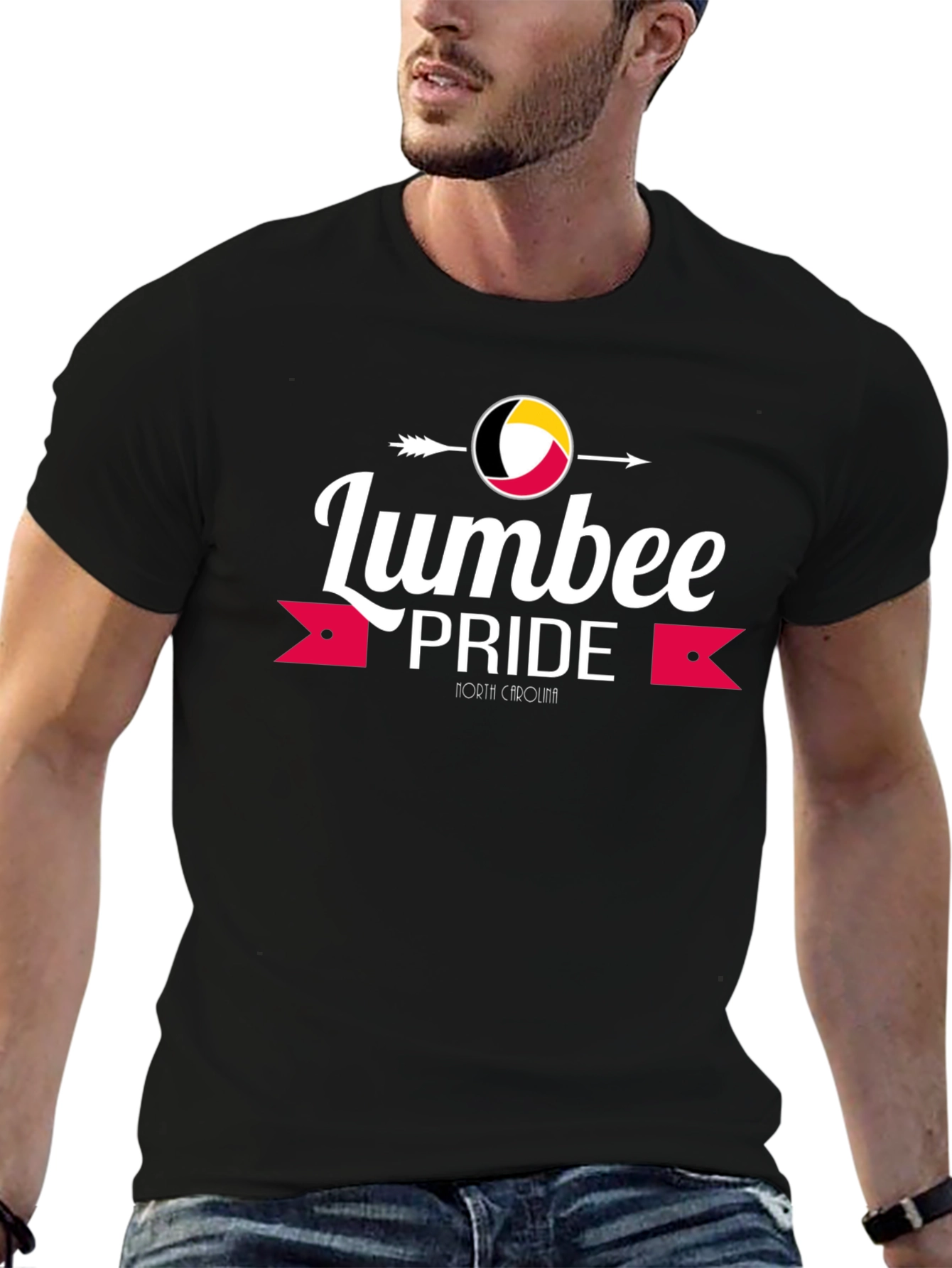 Lumbee Pride Graphic T-Shirt - Black