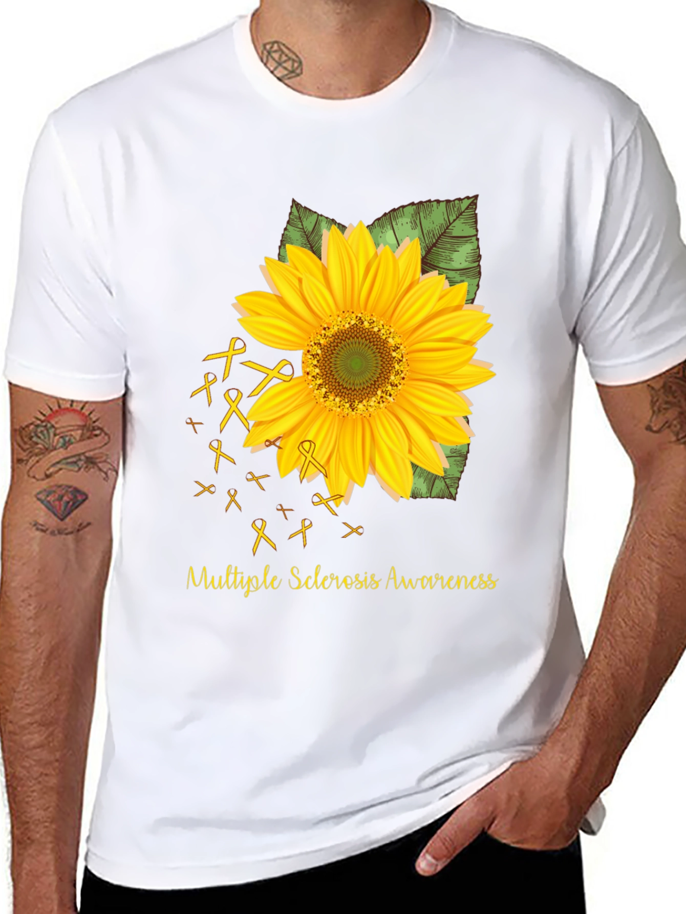 MS Awareness Sunflower T-Shirt
