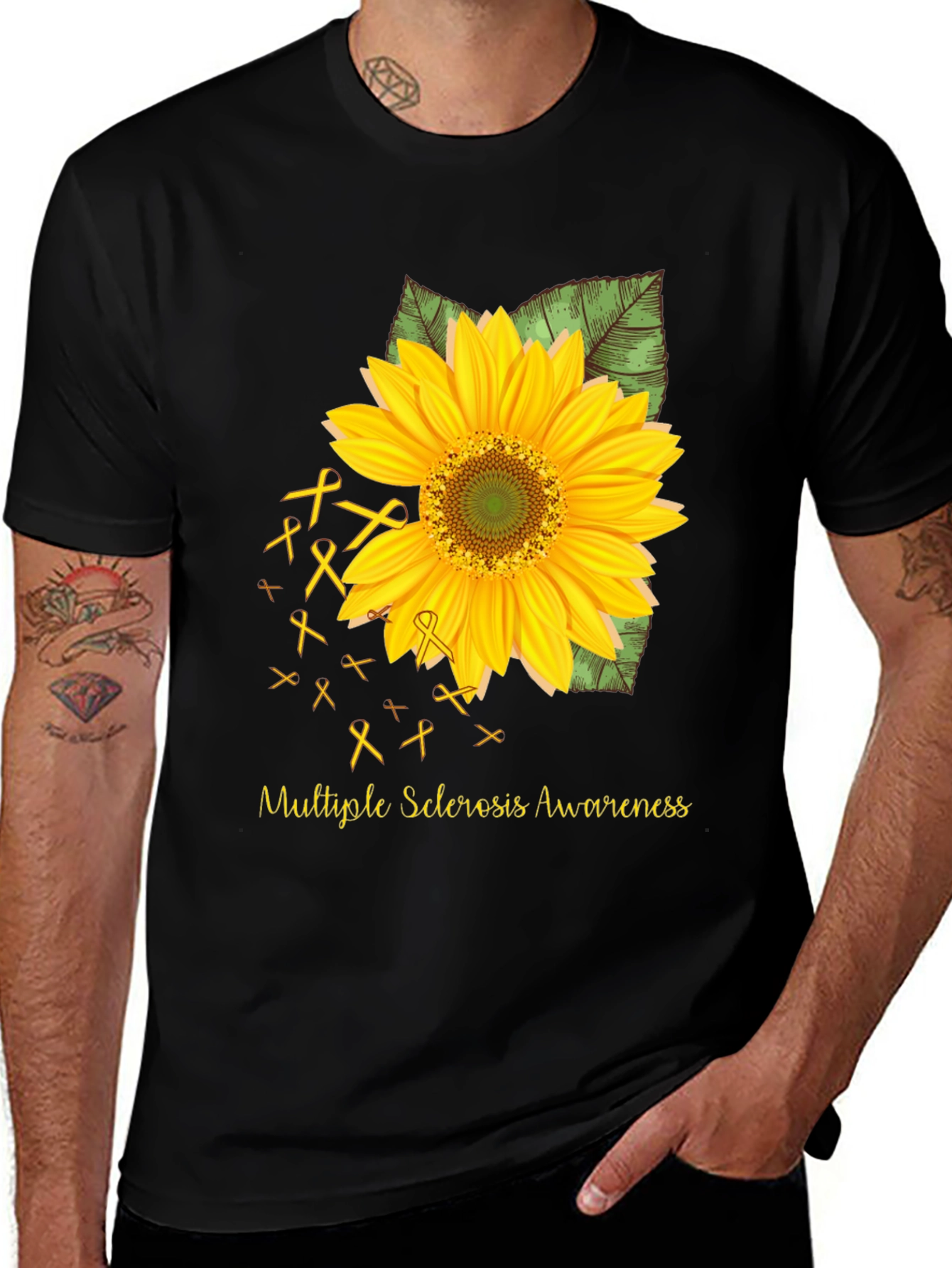 MS Awareness Sunflower T-Shirt