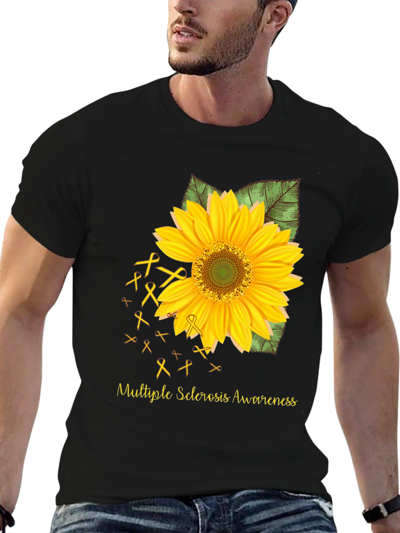 MS Awareness Sunflower T-Shirt