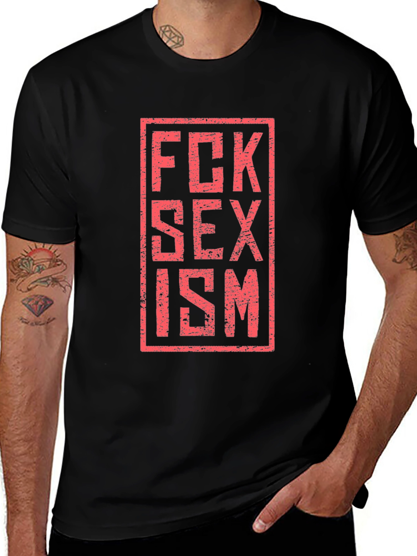 FCK Sexism Graphic Tee - Anti-Discrimination T-Shirt