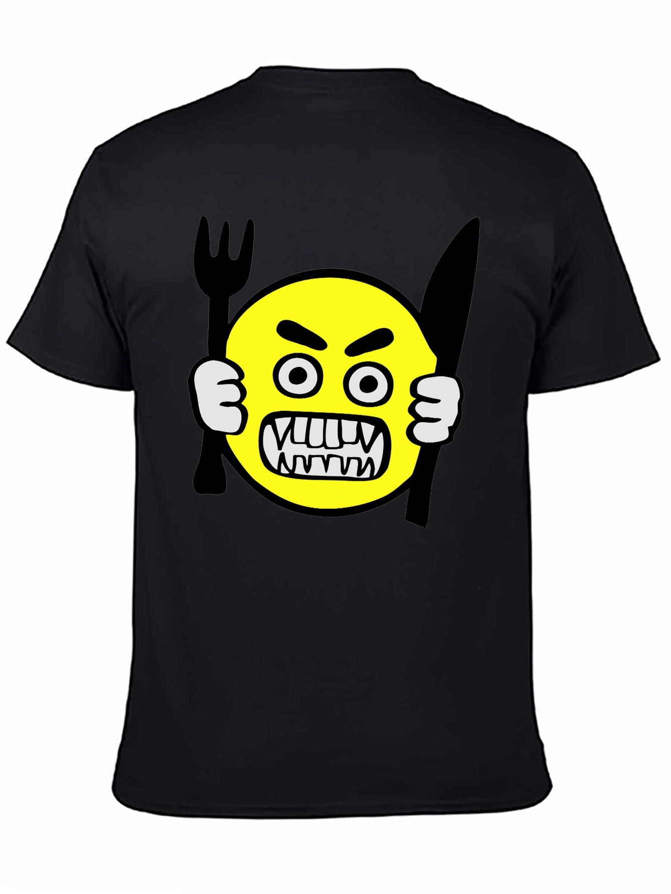 Angry Emoji Graphic T-Shirt
