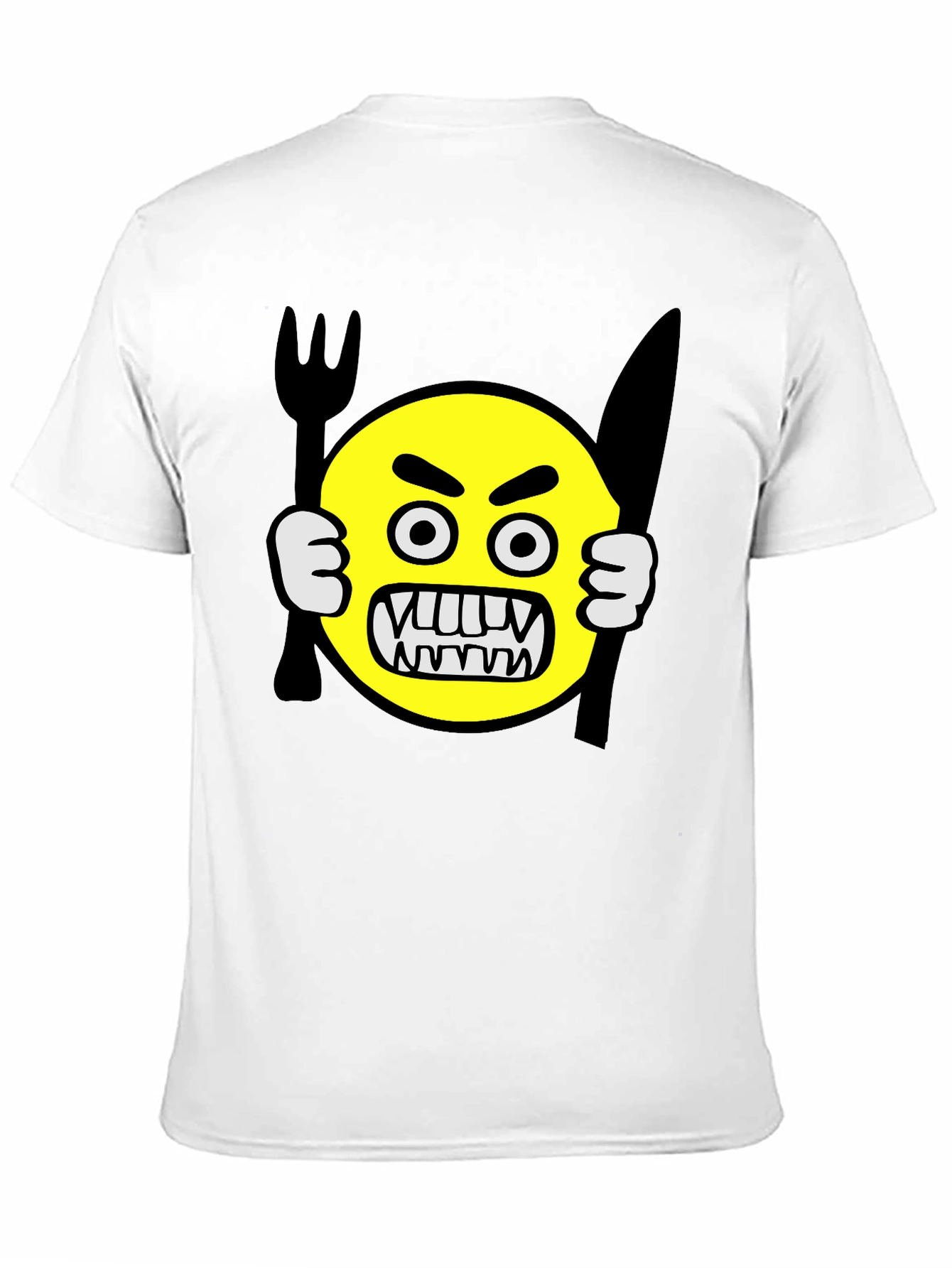 Angry Emoji Graphic T-Shirt
