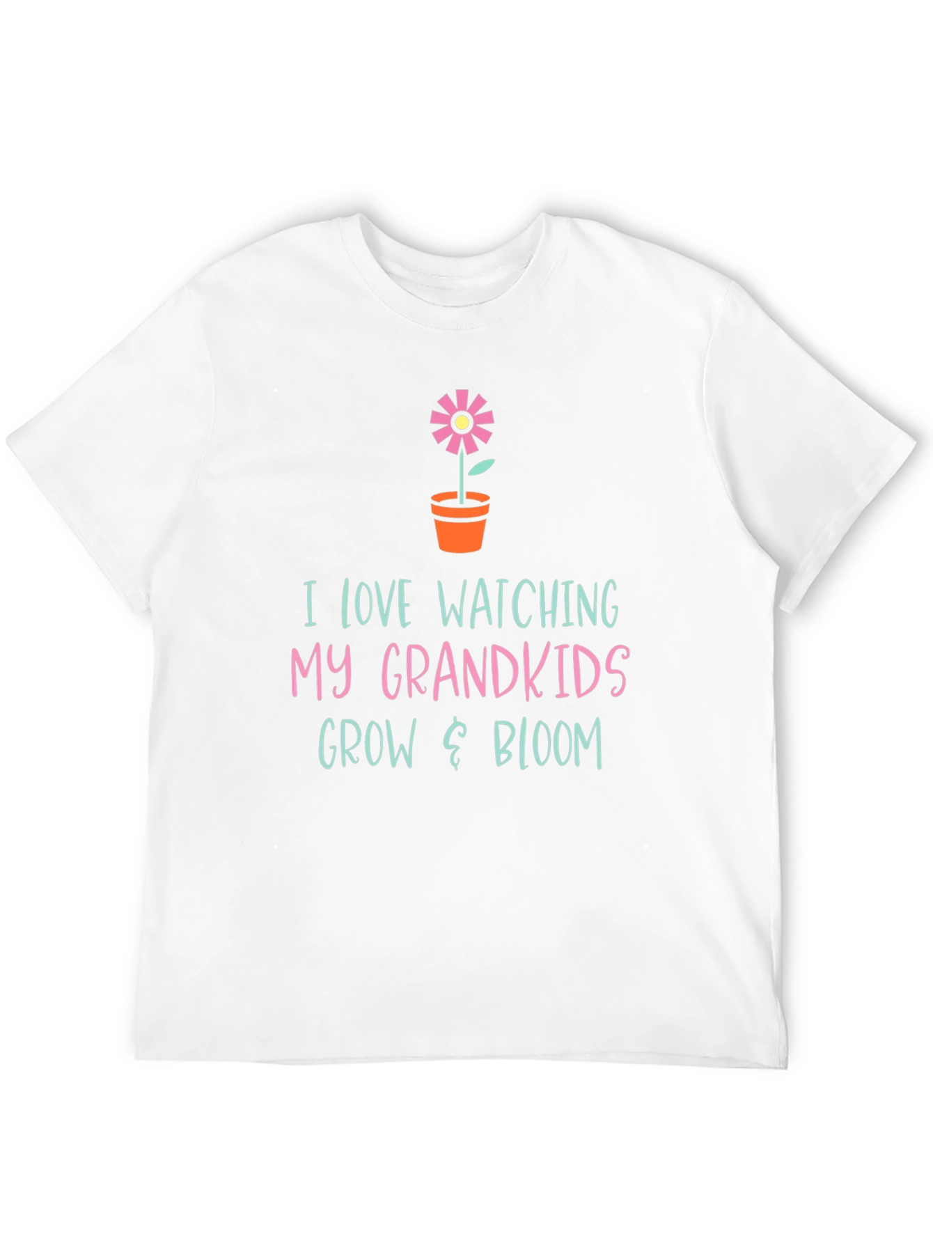 Grandkids Grow & Bloom T-Shirt