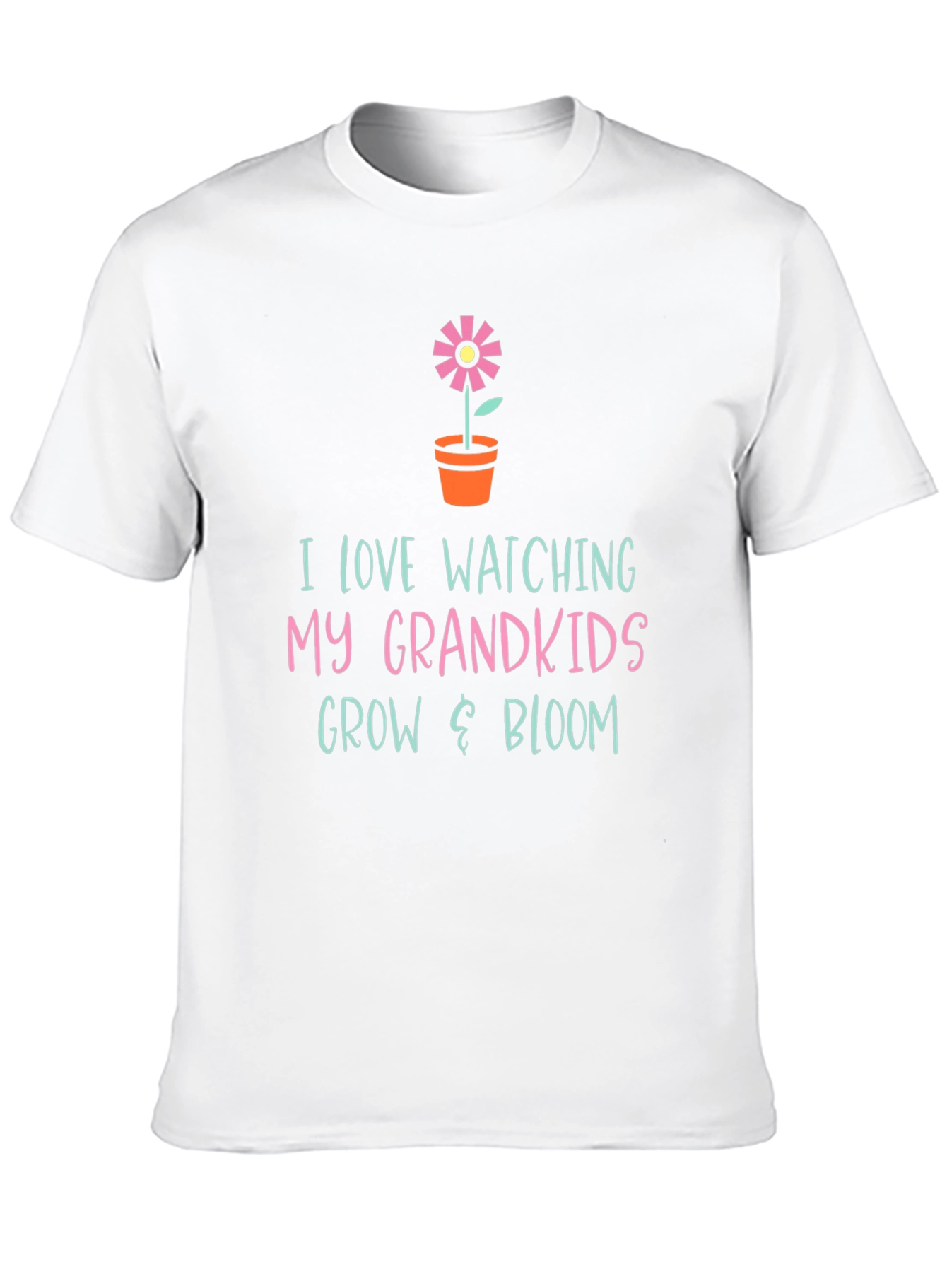 Grandkids Grow & Bloom T-Shirt