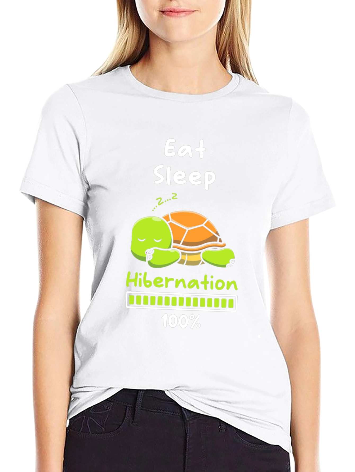 Eat Sleep Hibernation Turtle T-Shirt
