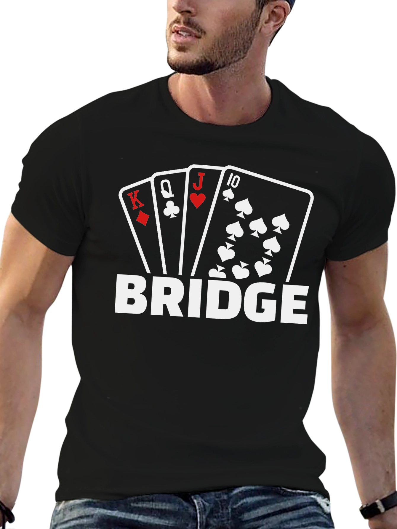 Bridge Card Player T-Shirt