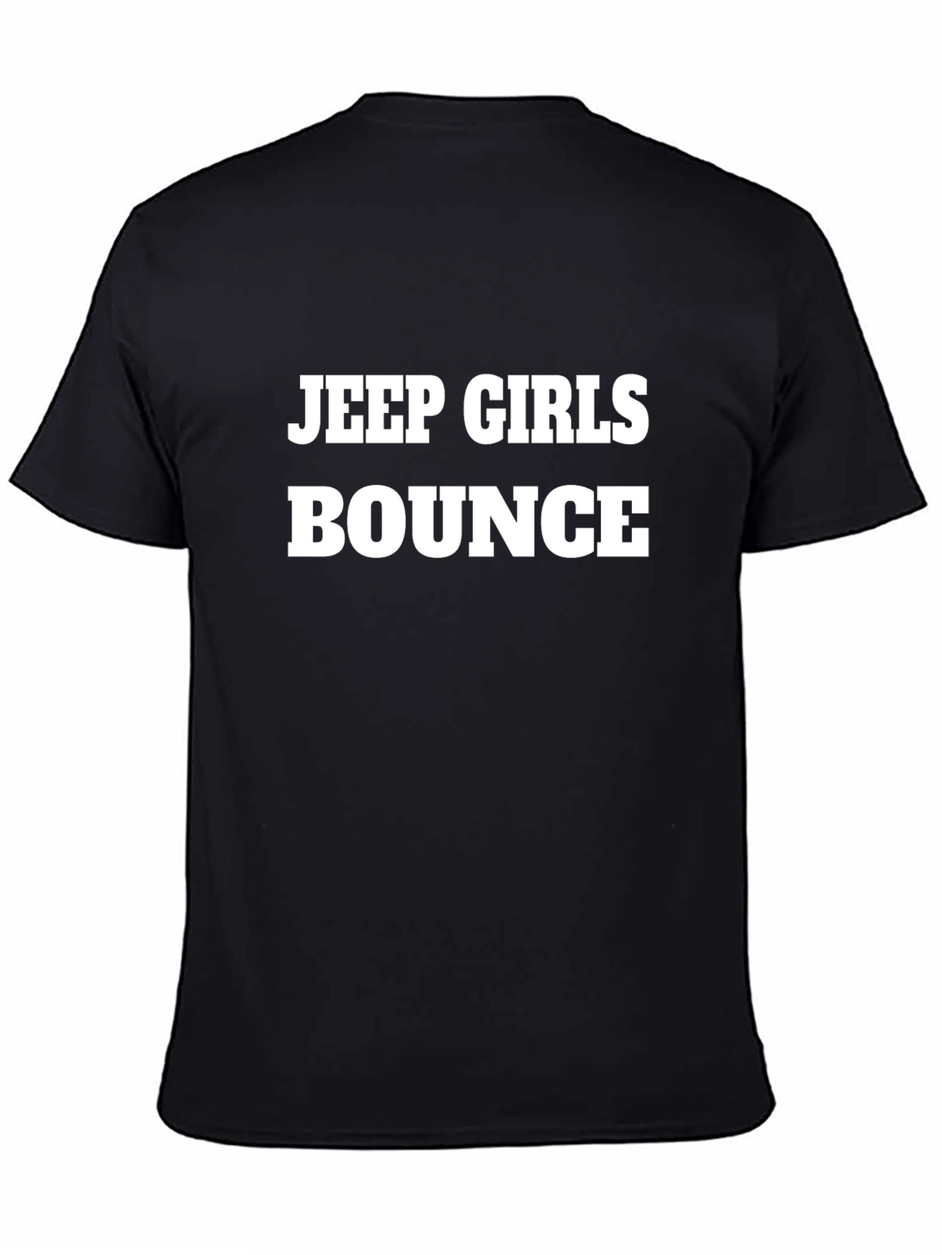 Jeep Girls Bounce Black Graphic Tee
