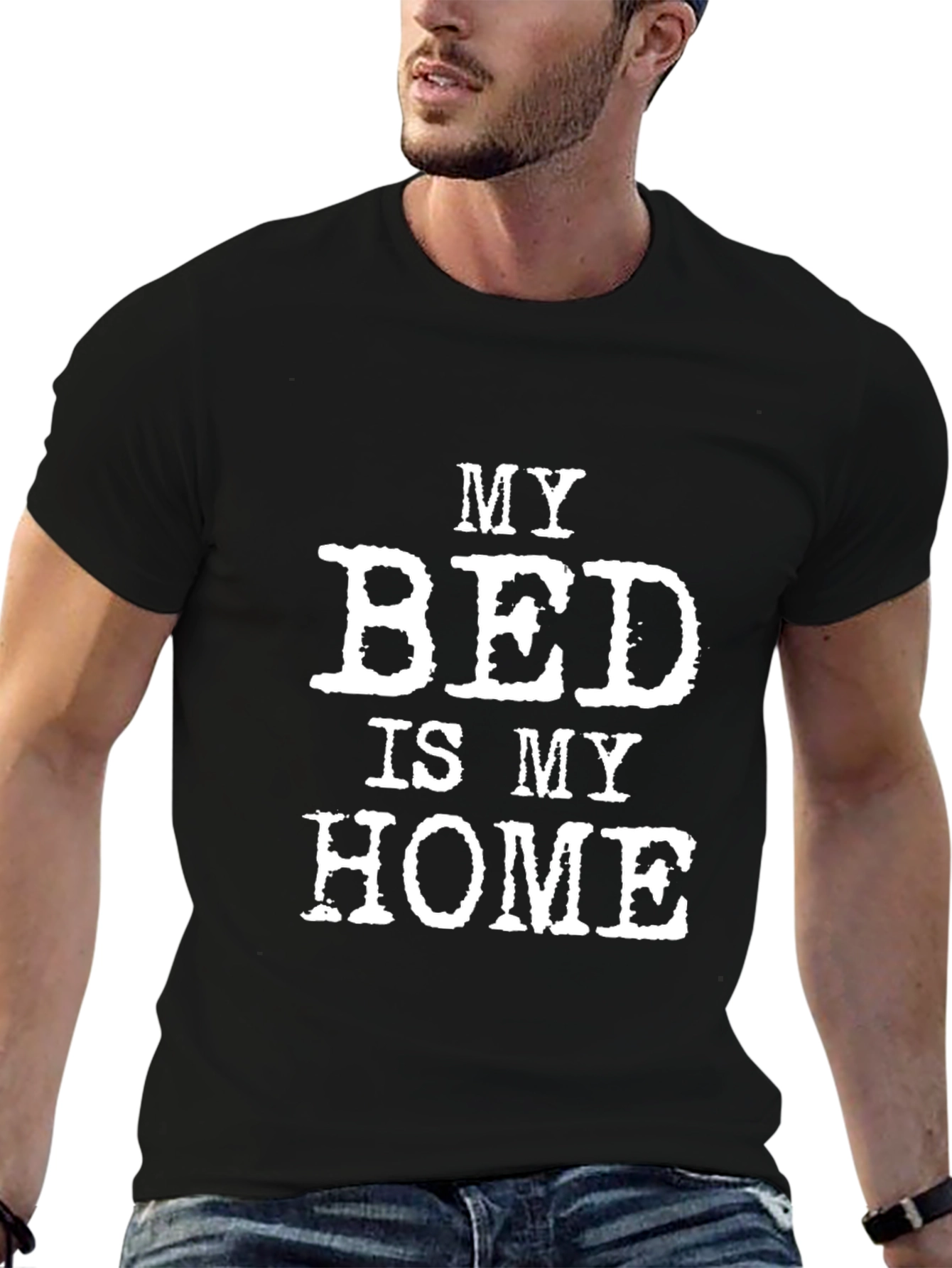 My Bed is My Home Graphic Tee