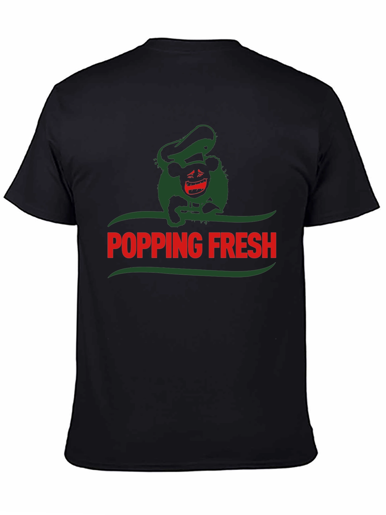 Popping Fresh Graphic T-Shirt - Black