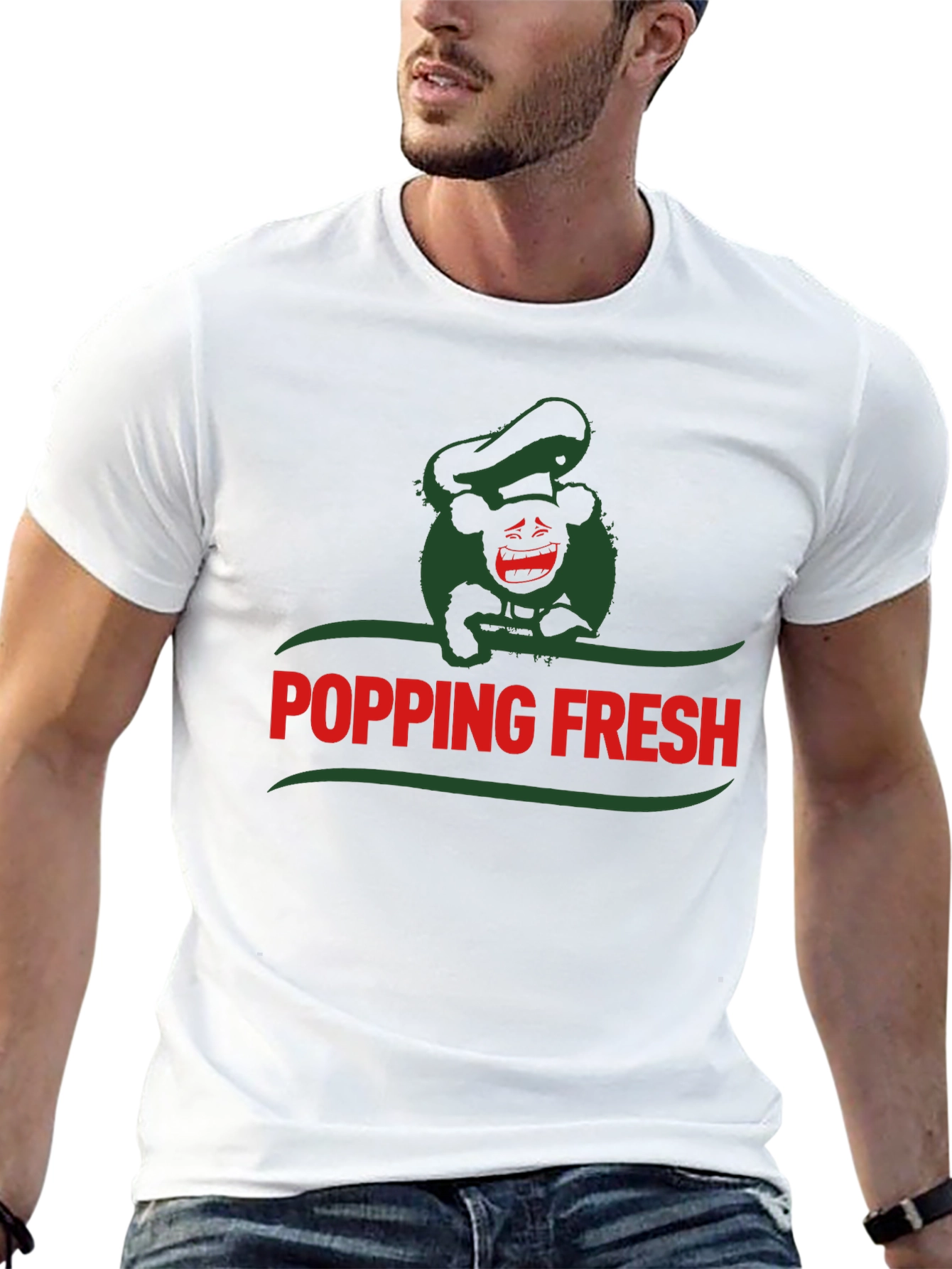 Popping Fresh Graphic T-Shirt - Black