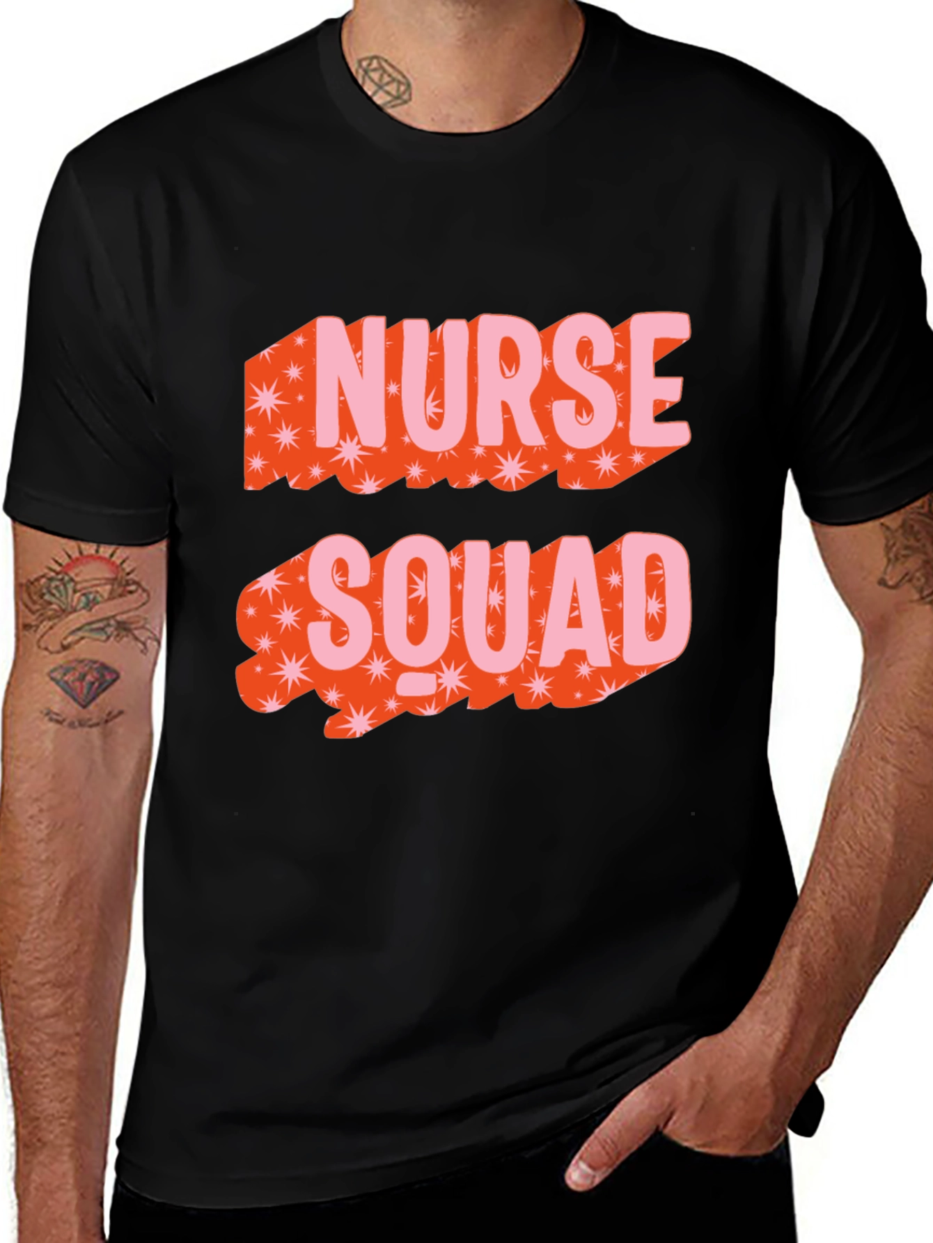 Nurse Squad Graphic T-Shirt