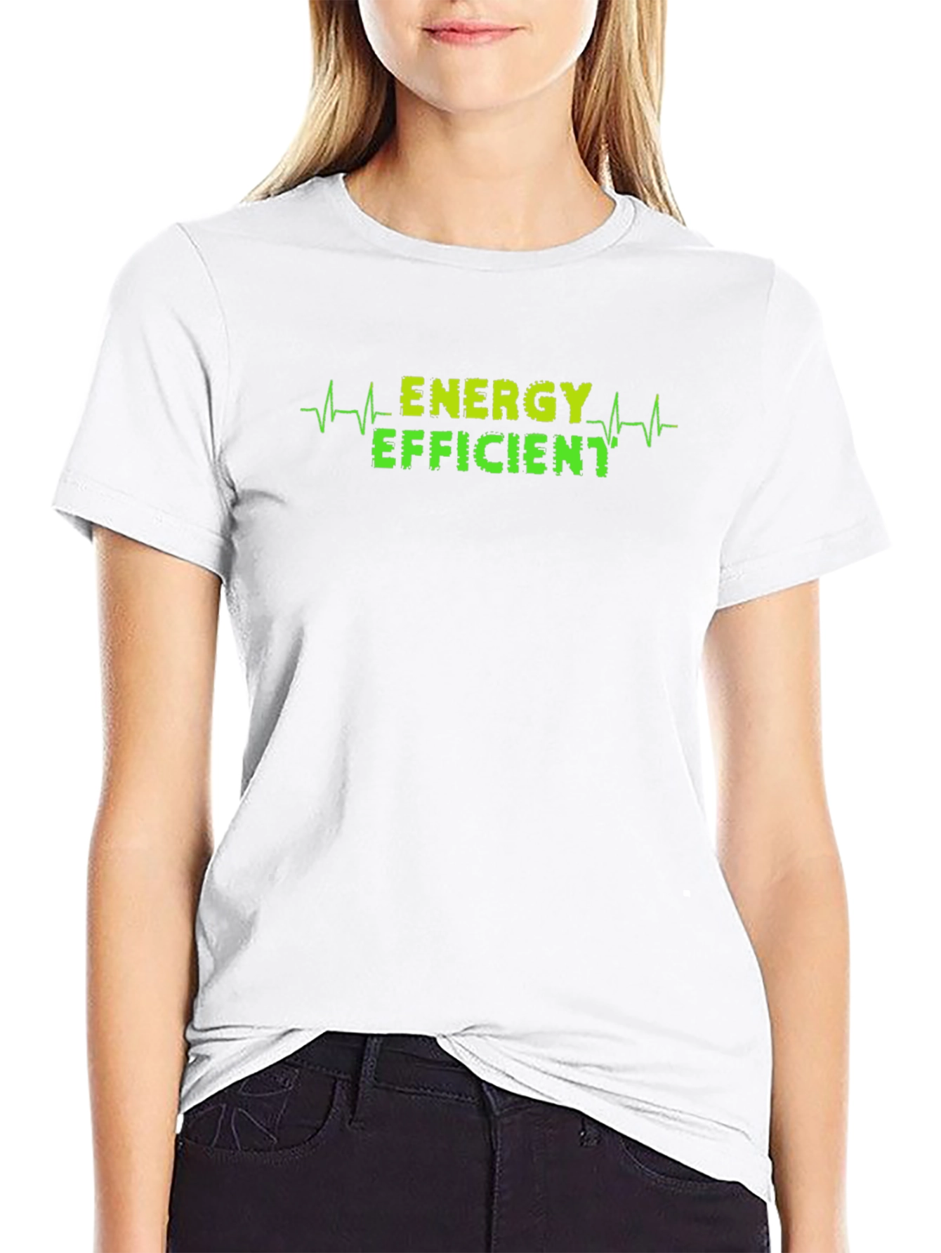 Energy Efficient Graphic Tee - Black