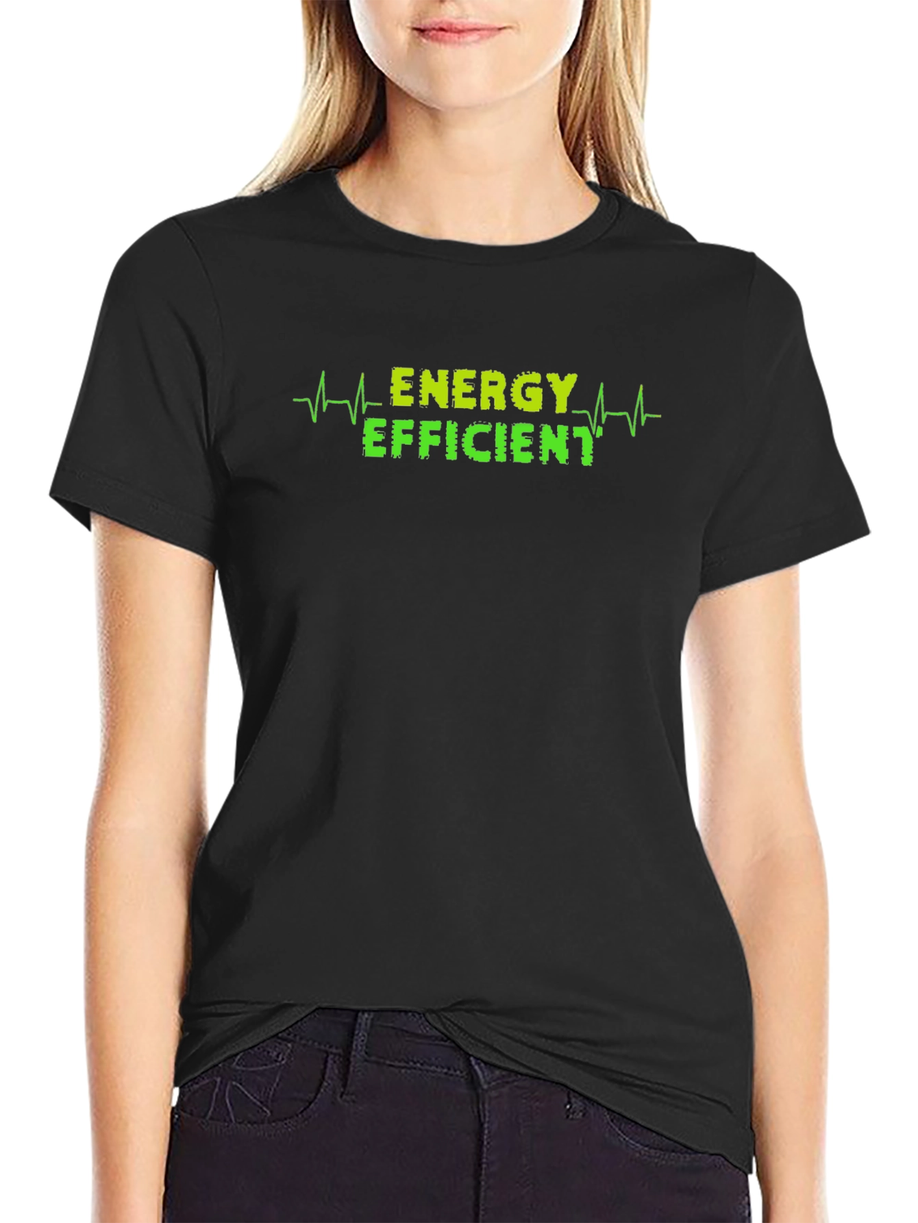 Energy Efficient Graphic Tee - Black