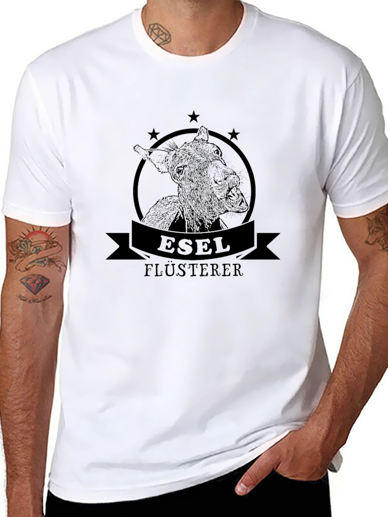 Esel Flusterer T-Shirt - Donkey Whisperer Tee