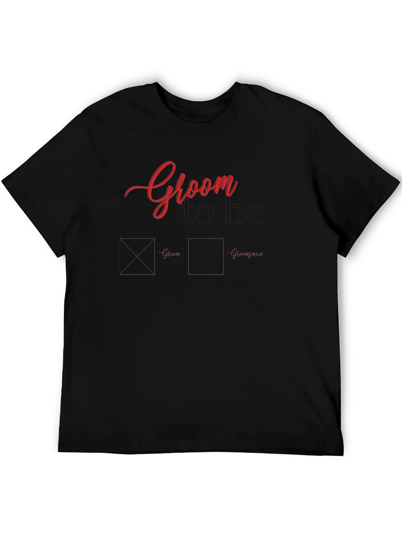 Groom Crew T-Shirt - Wedding Party Apparel
