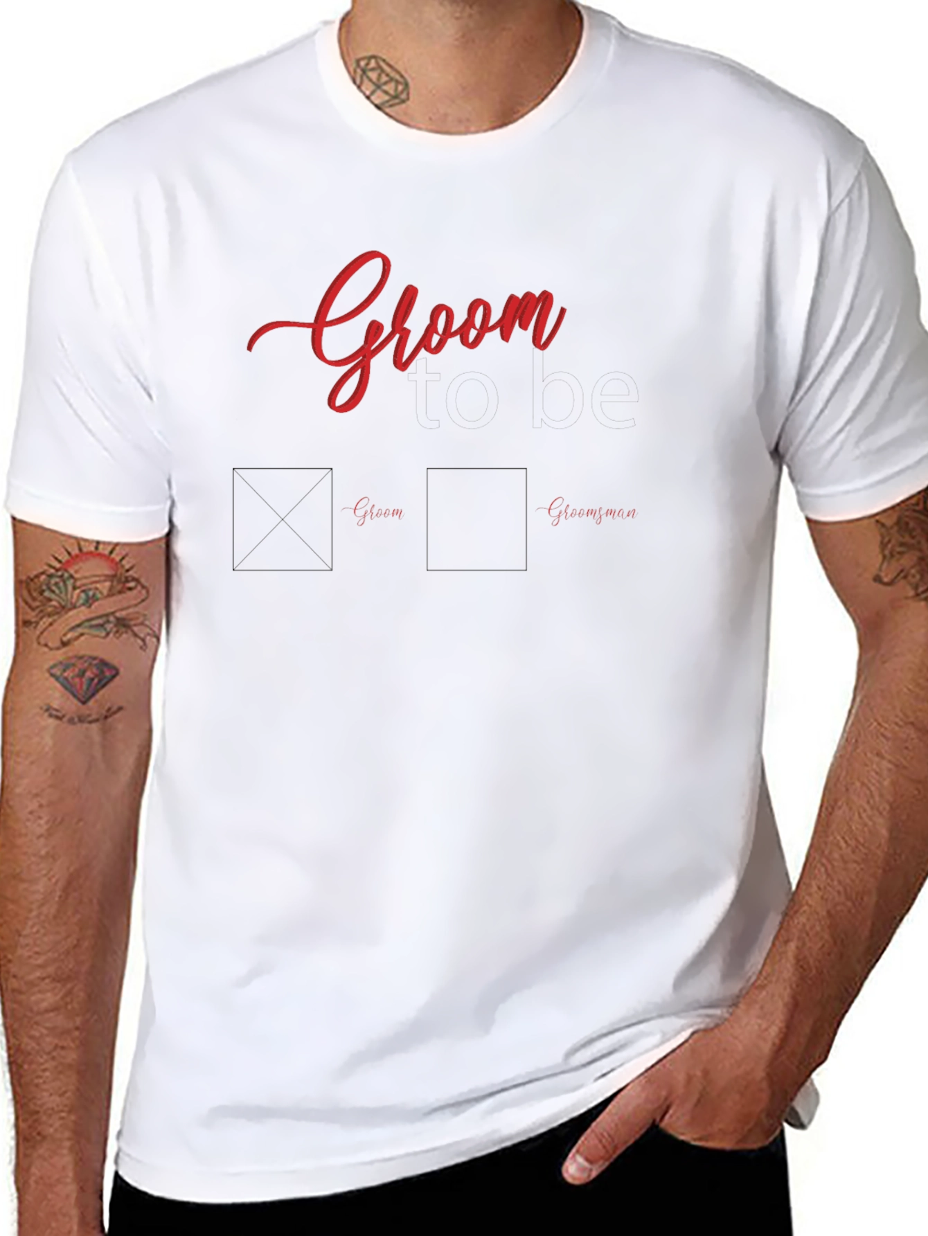 Groom Crew T-Shirt - Wedding Party Apparel
