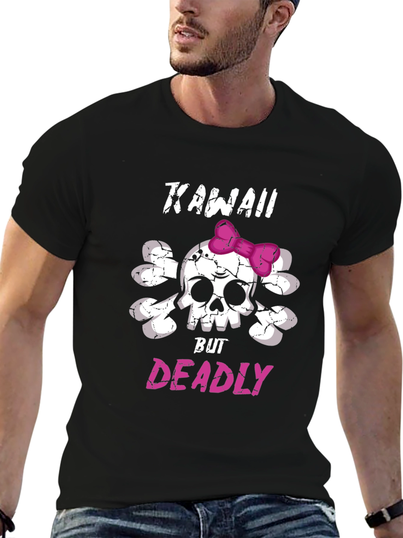 Kawaii But Deadly Skull T-Shirt