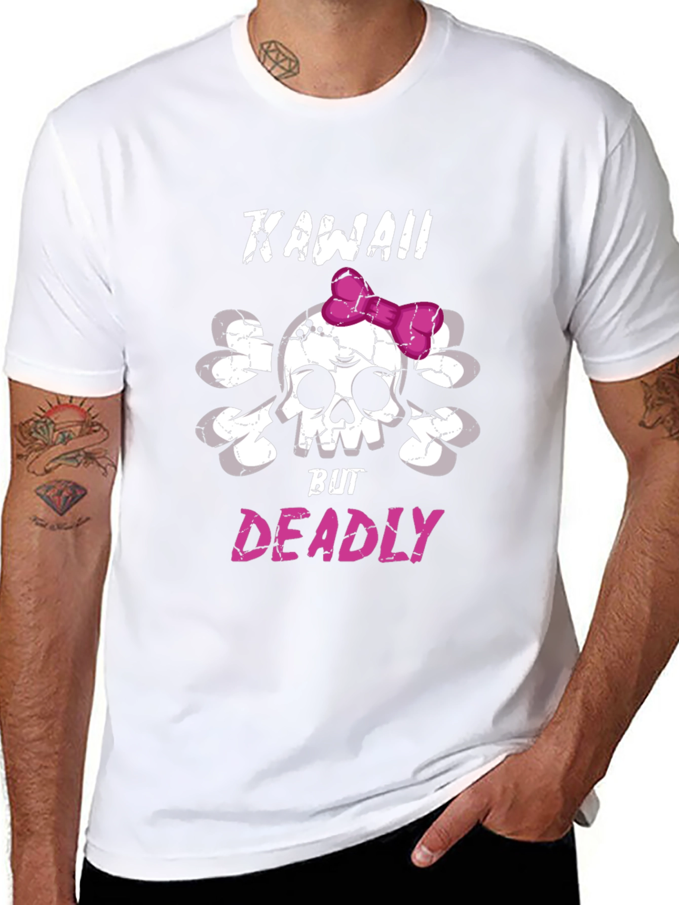 Kawaii But Deadly Skull T-Shirt