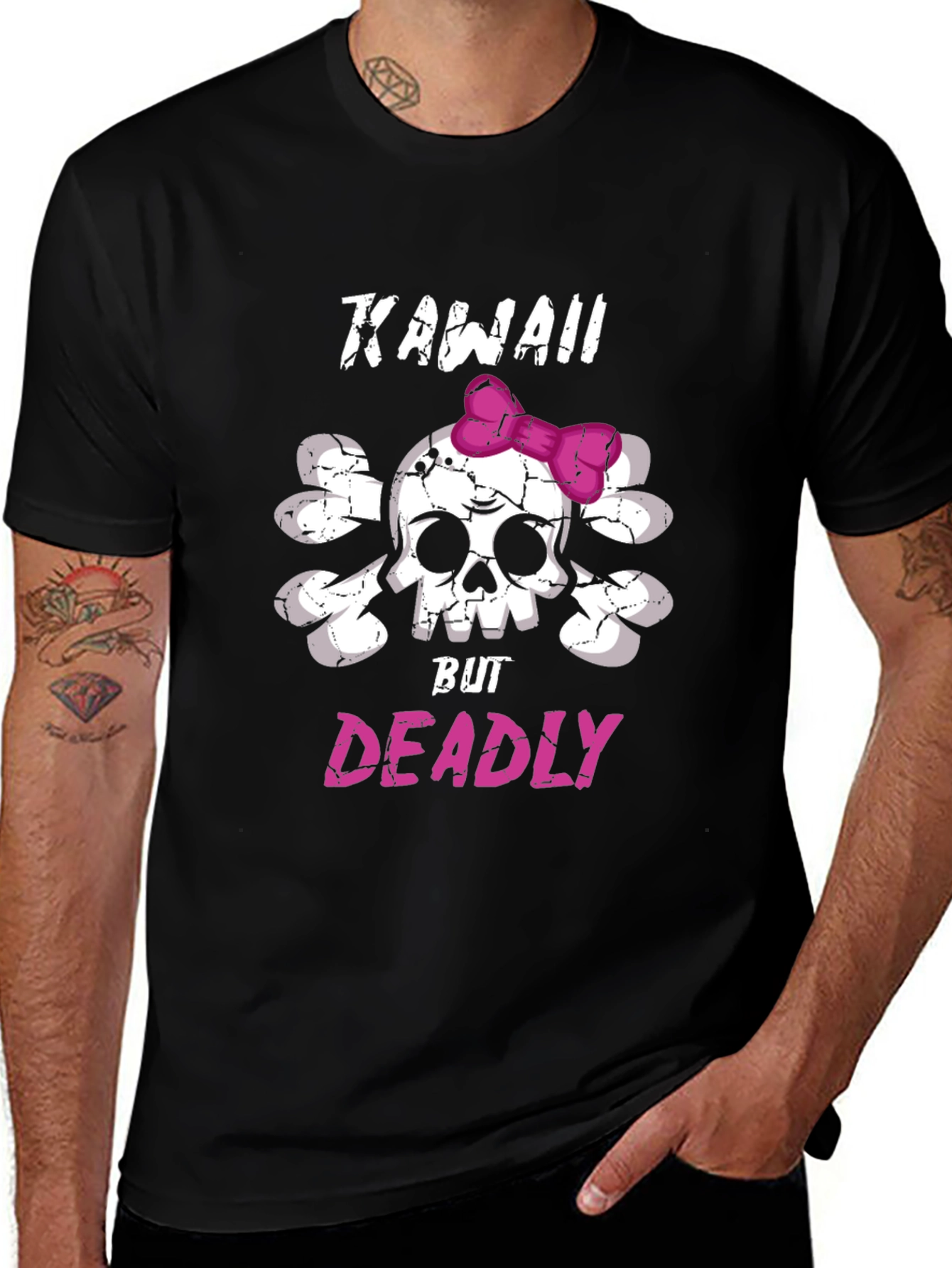 Kawaii But Deadly Skull T-Shirt