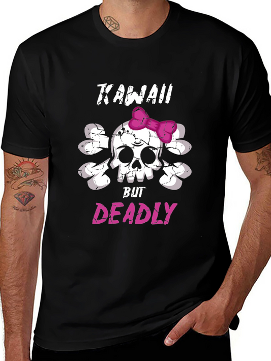 Kawaii But Deadly Skull T-Shirt