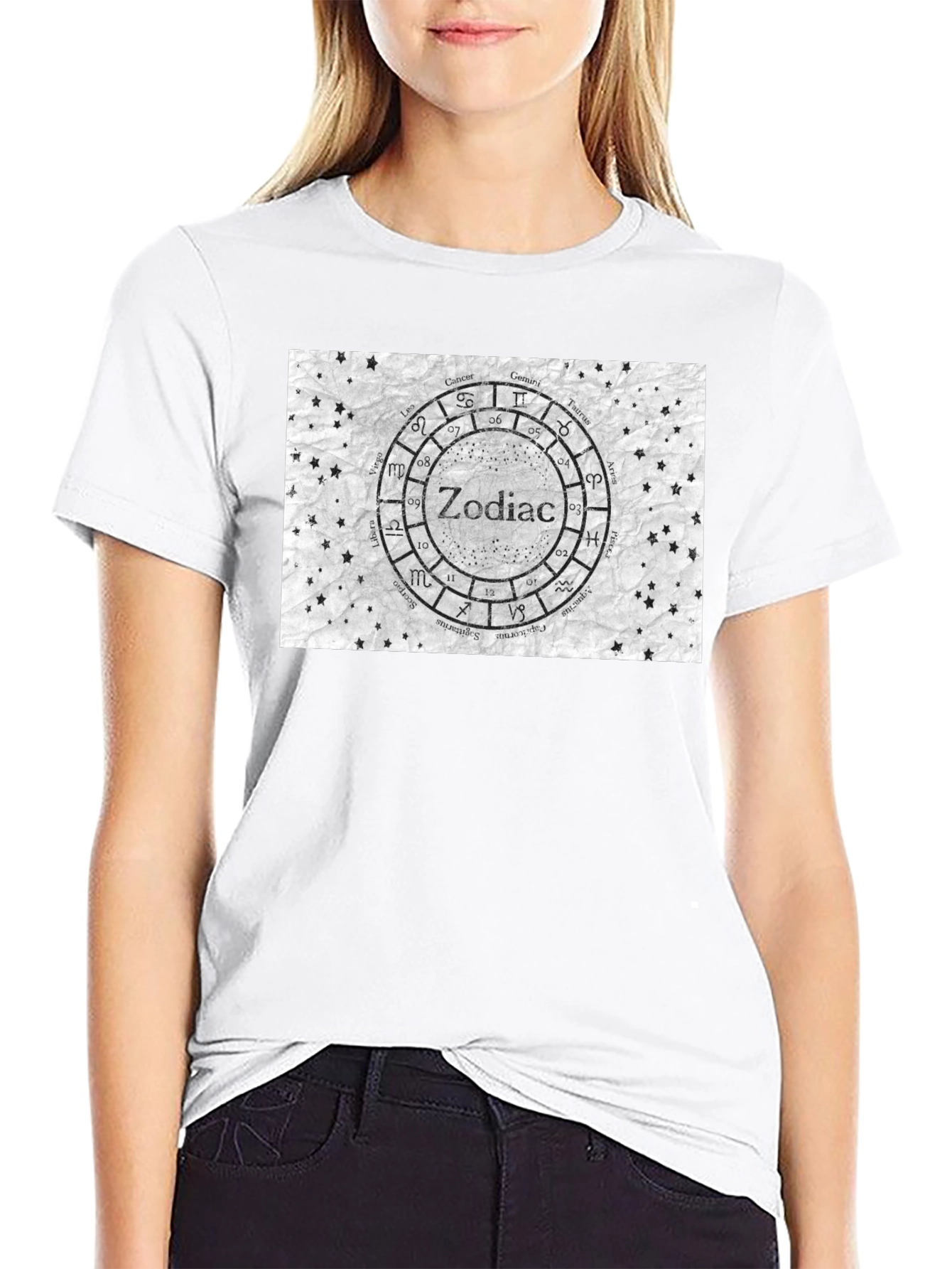 Zodiac Symbol T-Shirt - Astrology Sign Tee