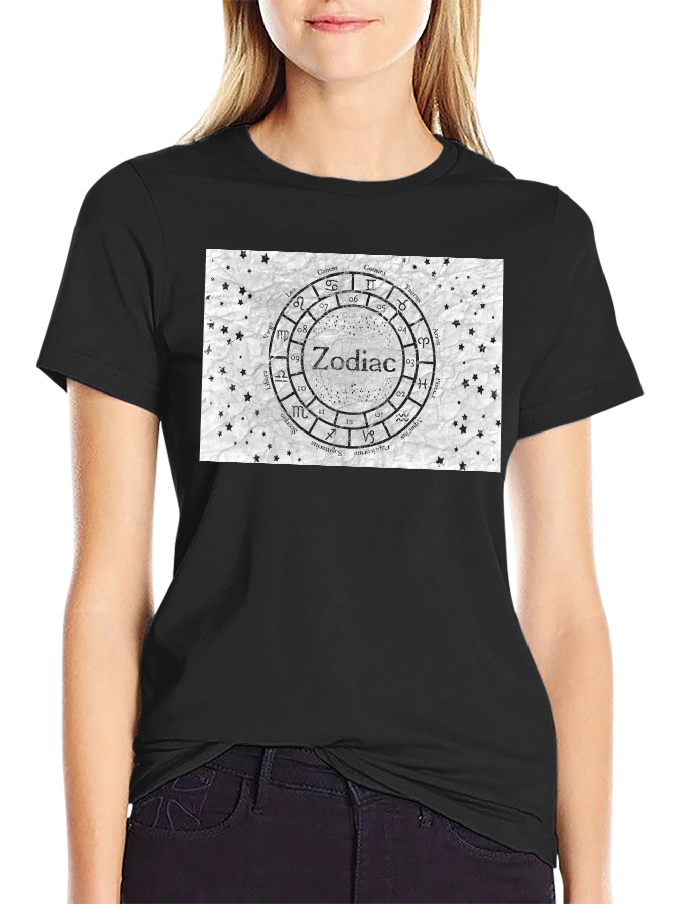 Zodiac Symbol T-Shirt - Astrology Sign Tee