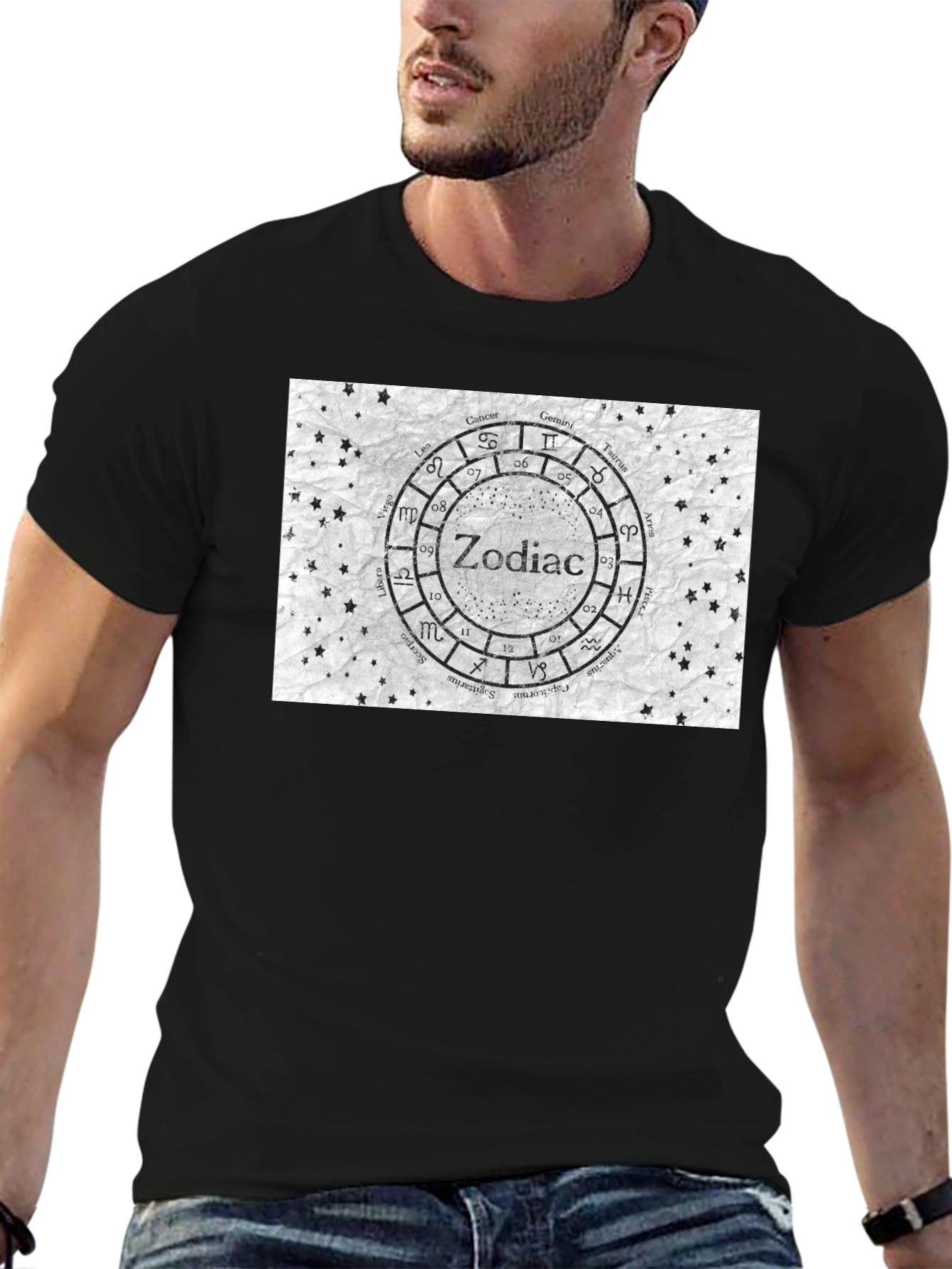 Zodiac Symbol T-Shirt - Astrology Sign Tee