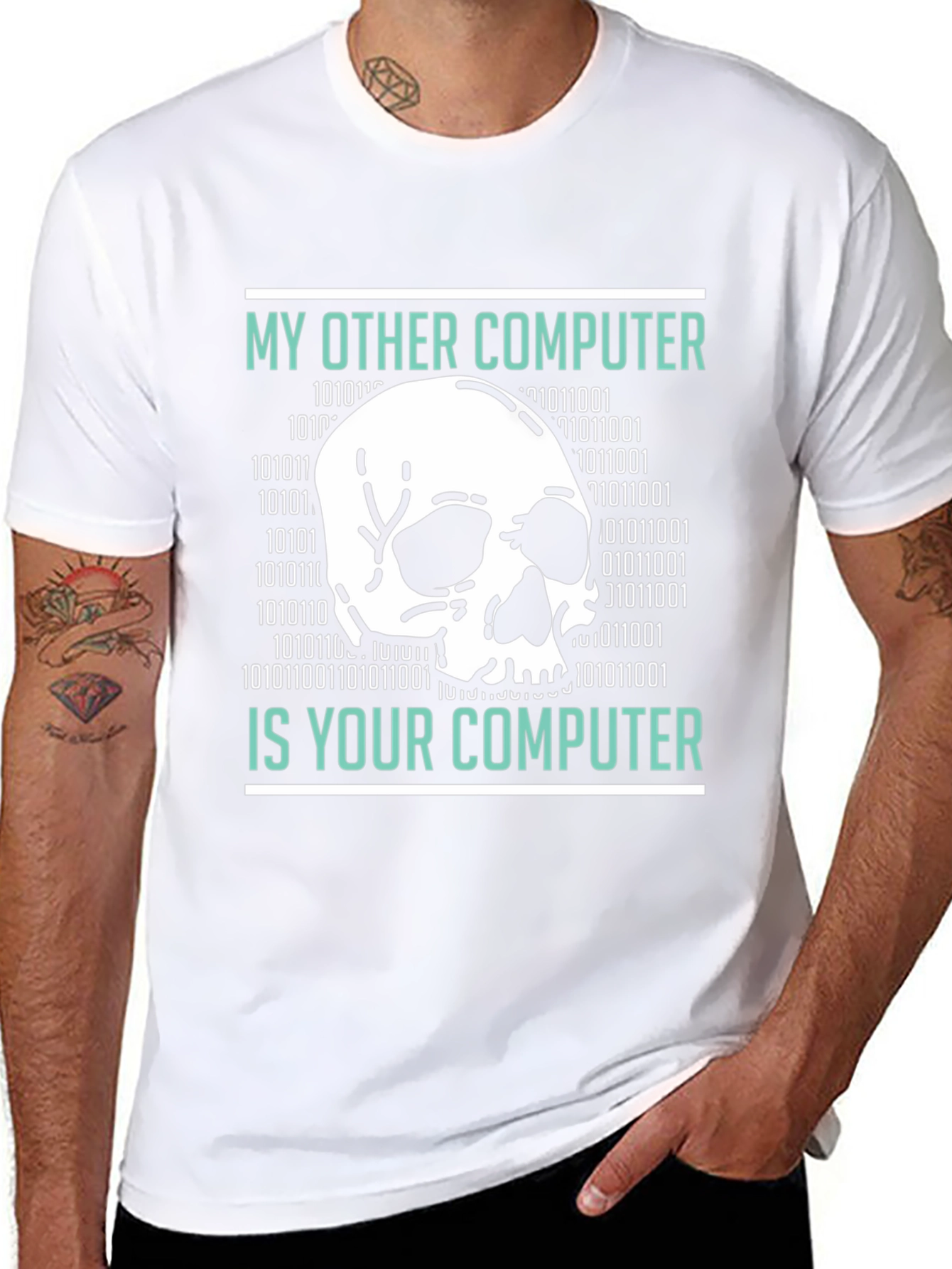 My Other Computer T-Shirt - Hacking Design