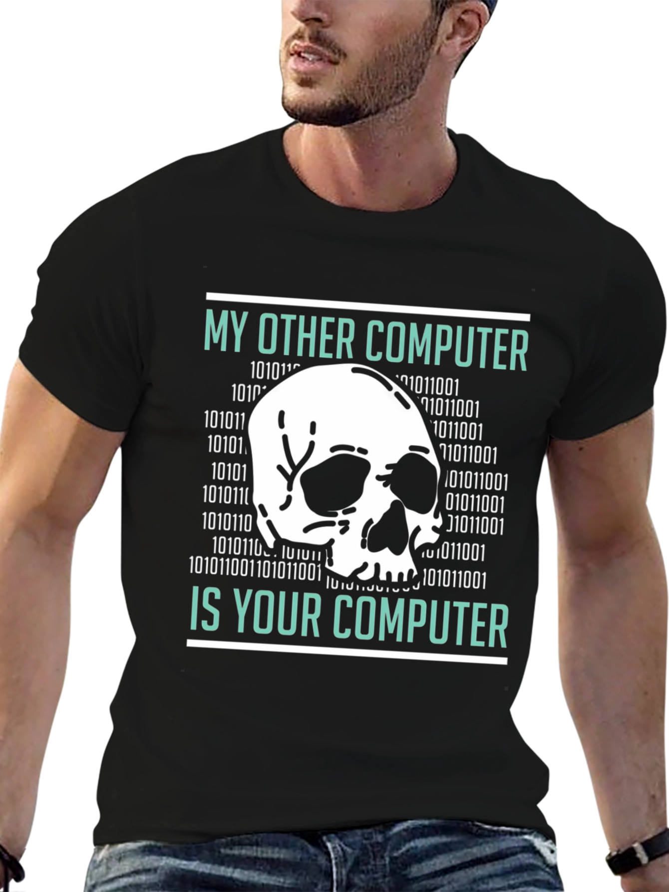 My Other Computer T-Shirt - Hacking Design