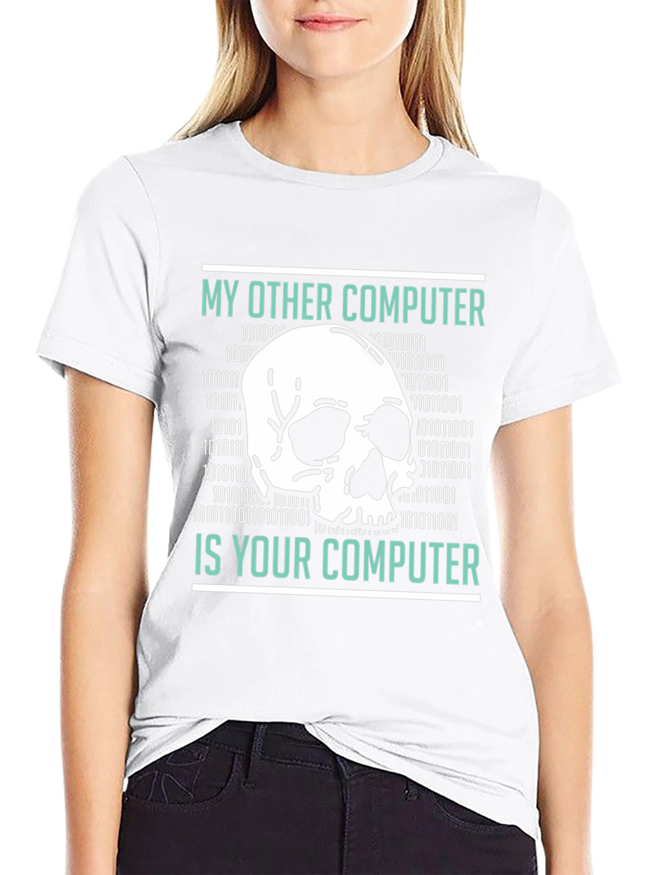 My Other Computer T-Shirt - Hacking Design