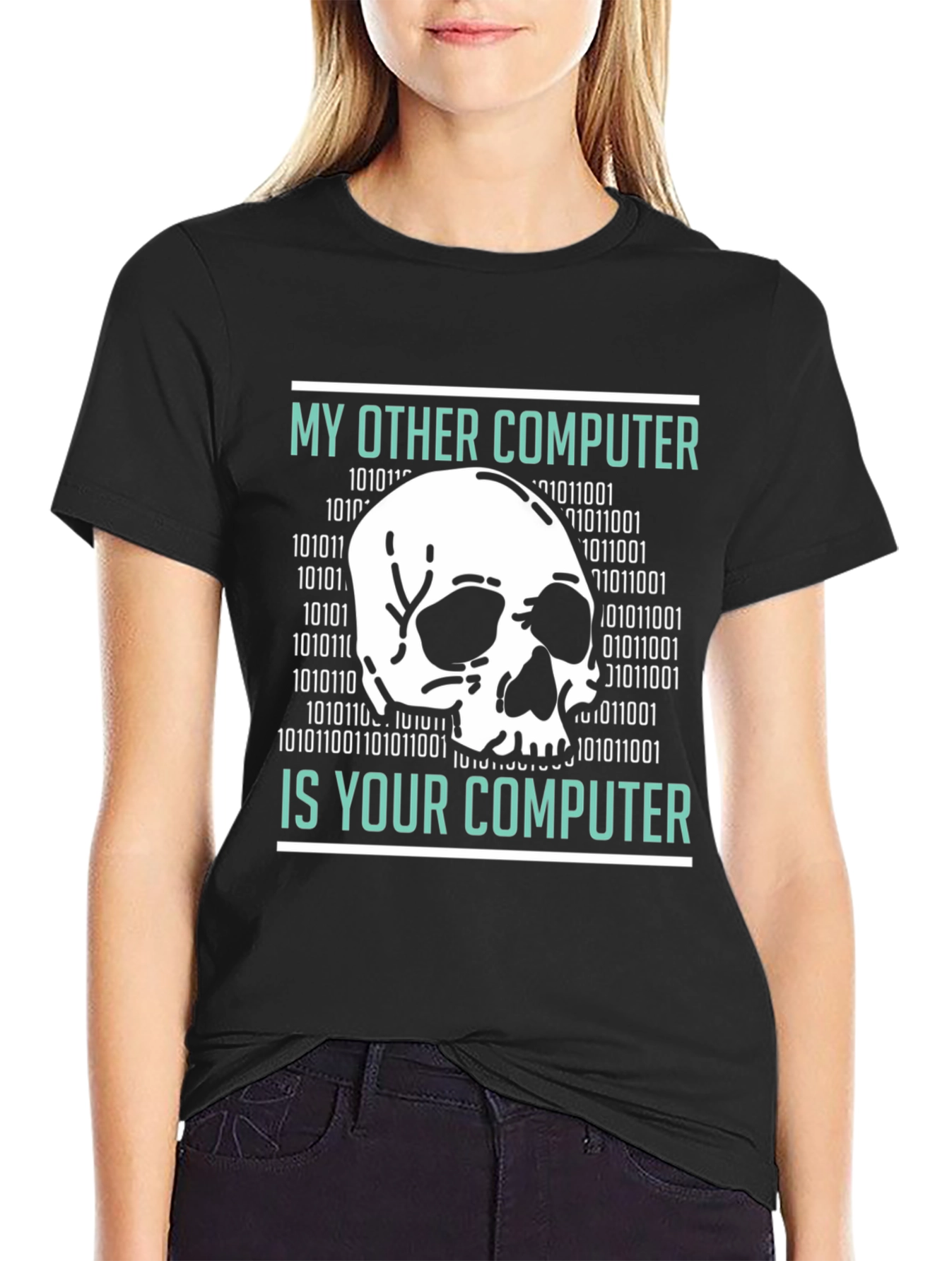 My Other Computer T-Shirt - Hacking Design