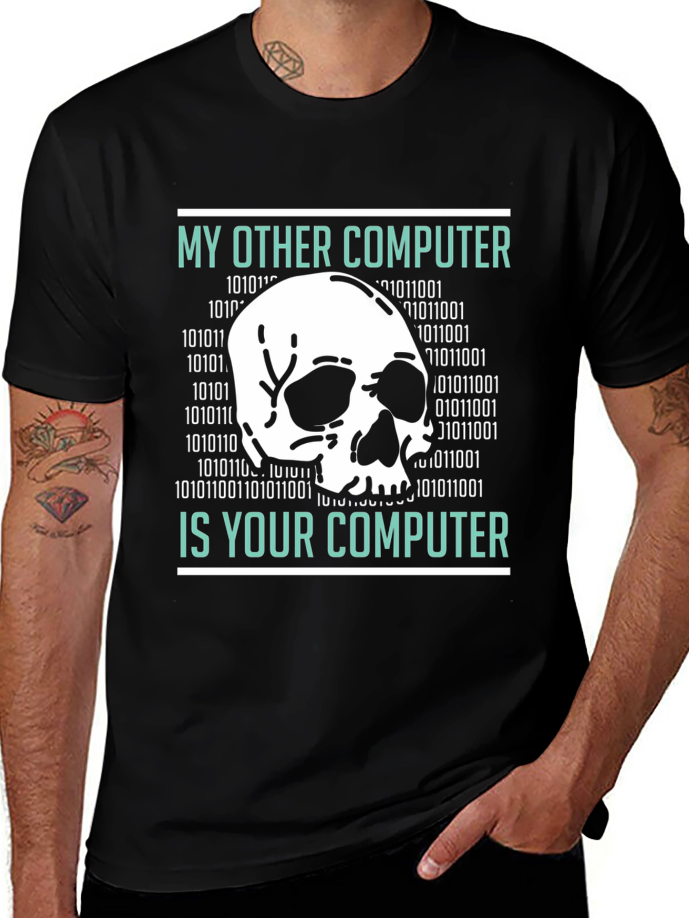 My Other Computer T-Shirt - Hacking Design